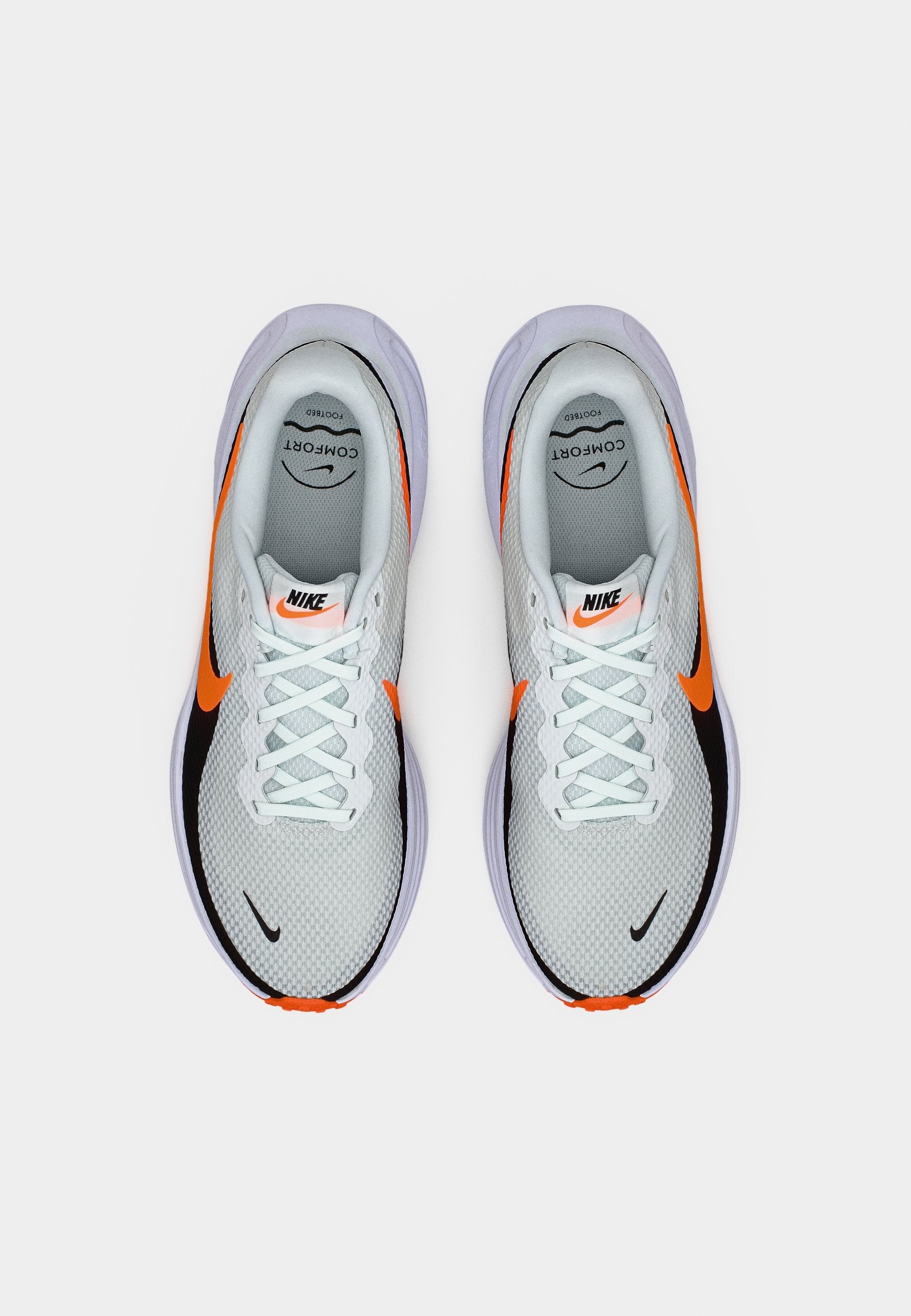 REVOLUTION 8 - Road running shoes - off white/total orange/white/black/anthracite