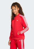 SUPERSTAR UNISEX - Sweatshirt zippé - better scarlet white