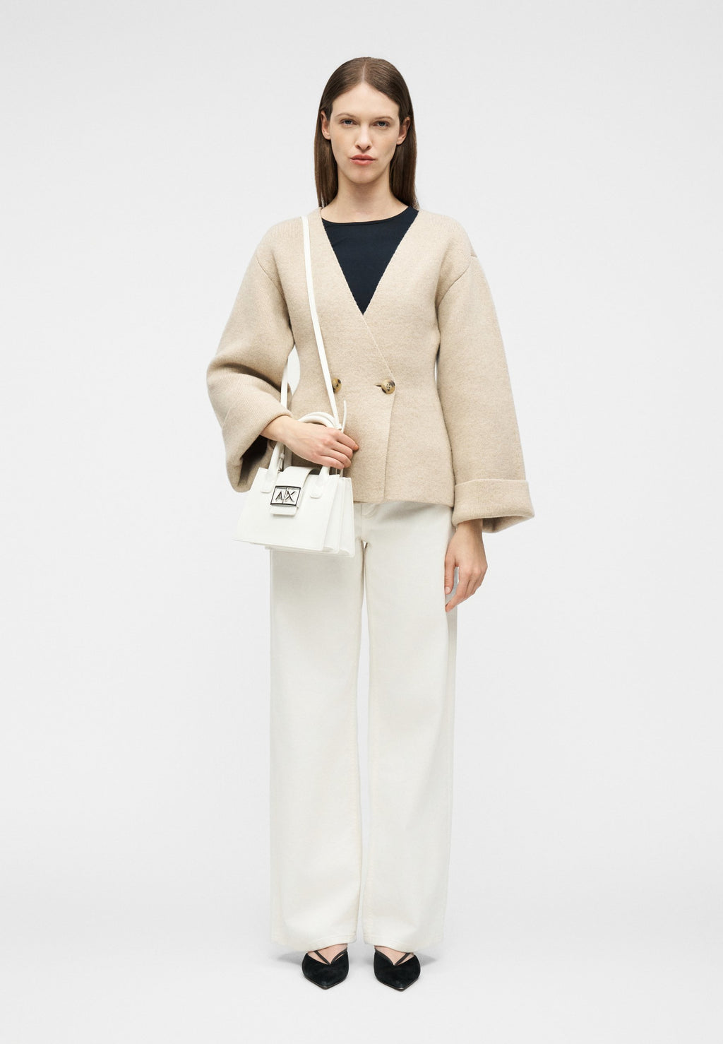 SHOPPING - Handbag - off white