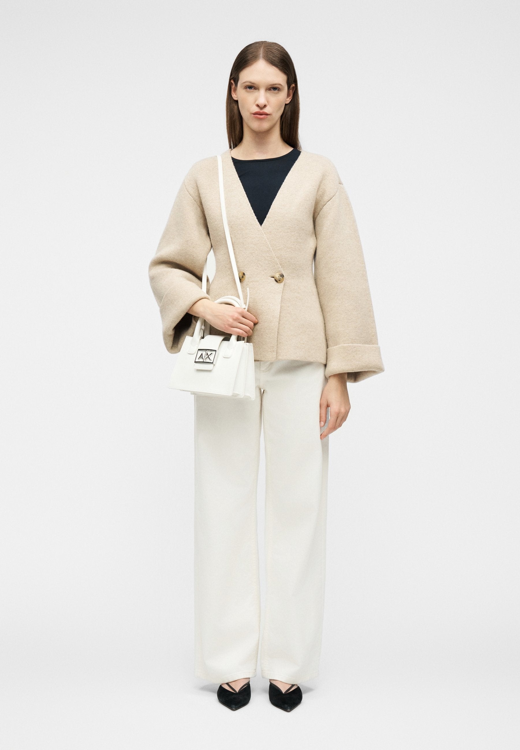 SHOPPING - Handbag - off white