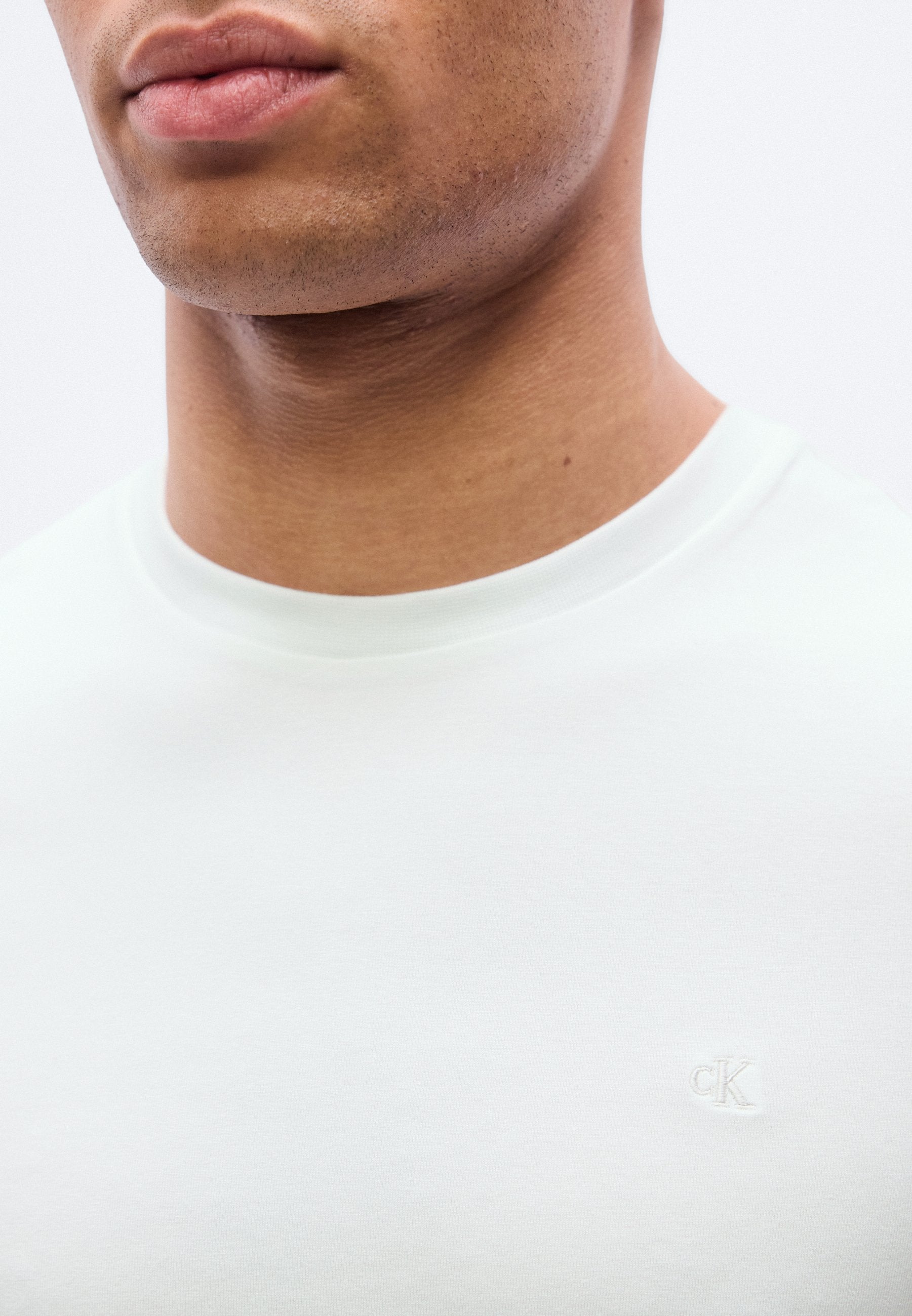 STRETCH SLIM TEE LIQUID TOUCH TEES 2 PACK - Basic T-shirt - bright white