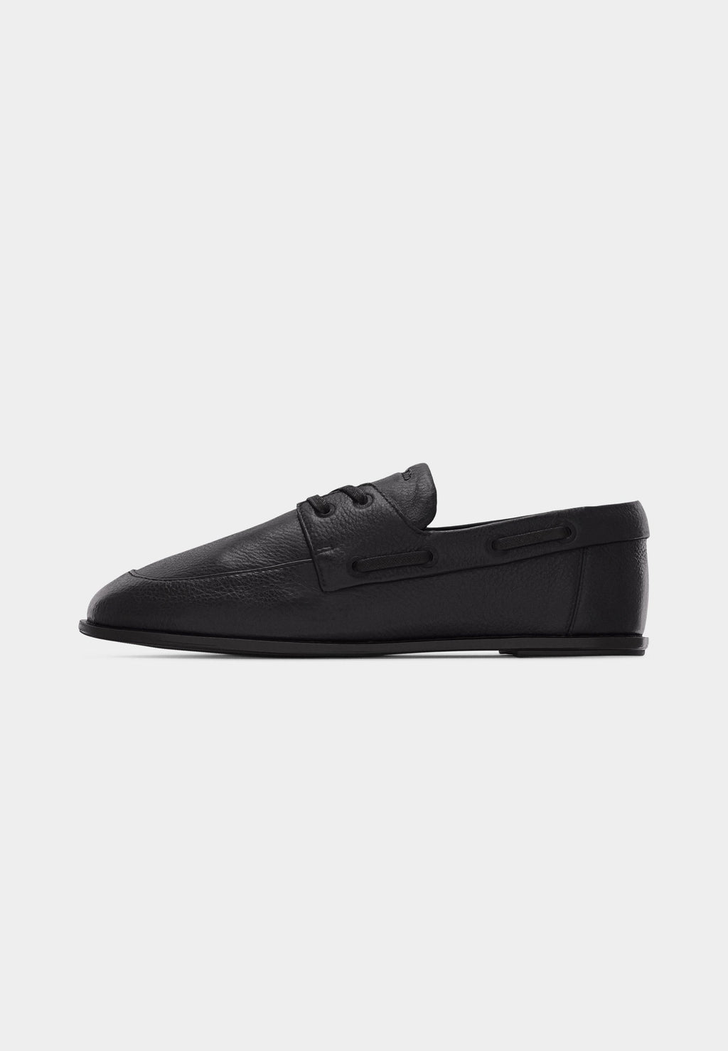 Boat shoes - triple black