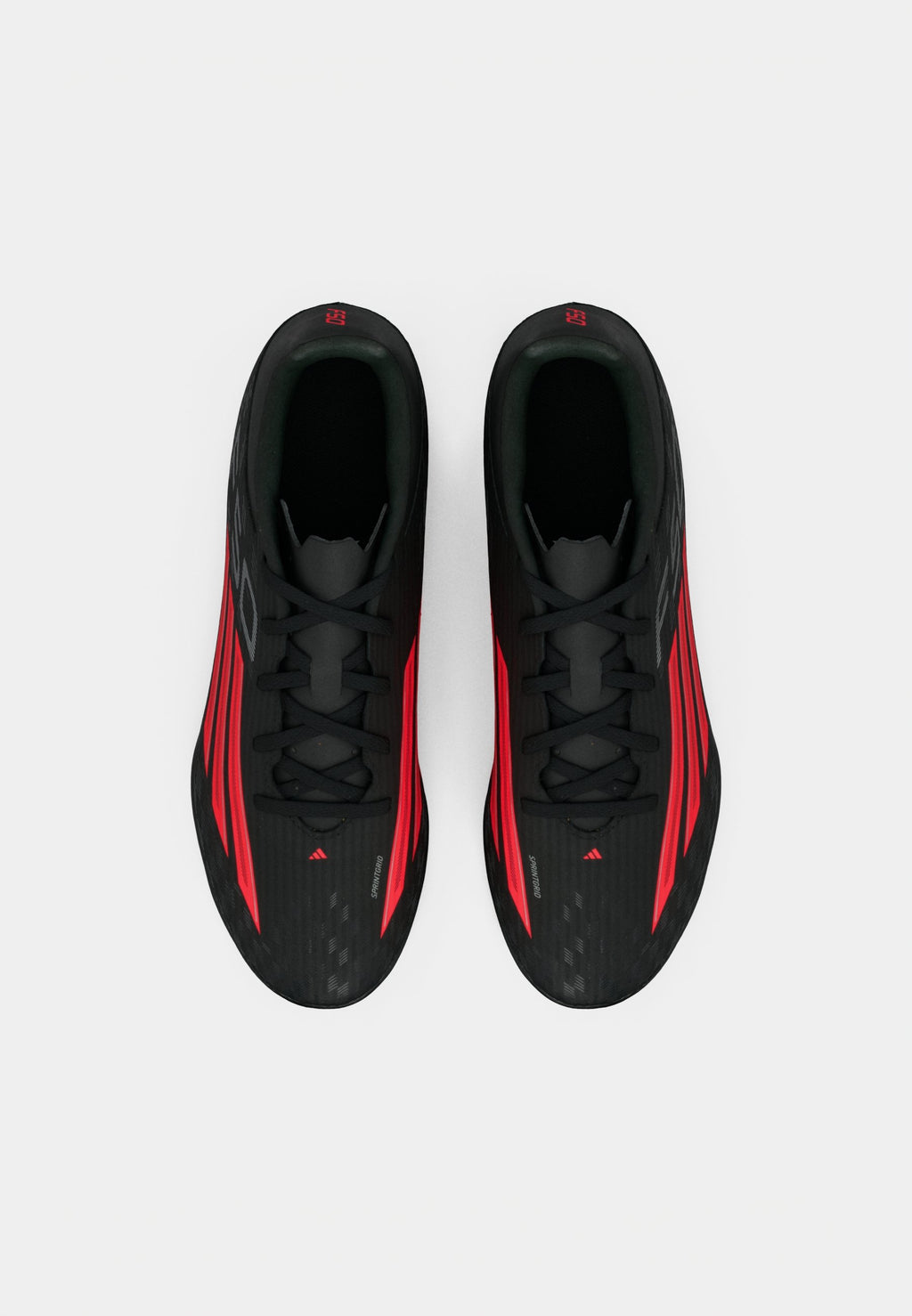 F50 CLUB TURF UNISEX - Halı Saha Kramponu - siyah/kırmızı