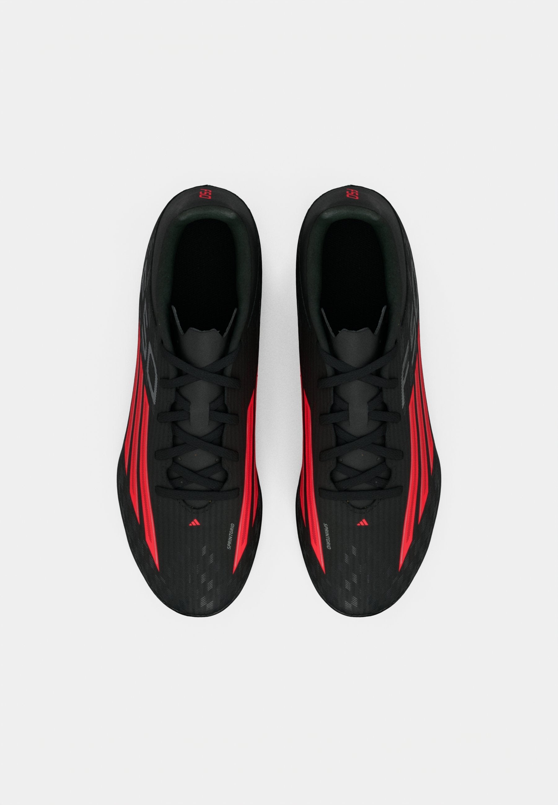 F50 CLUB TURF UNISEX - Halı Saha Kramponu - siyah/kırmızı