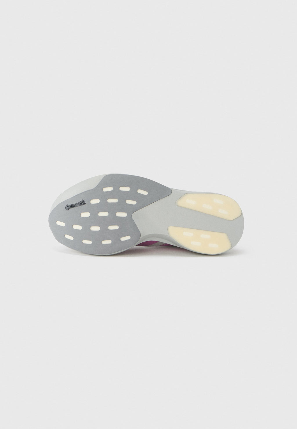 ADIZERO EVO SL WOVEN W - Road running shoes - grey/lucid fuchsia