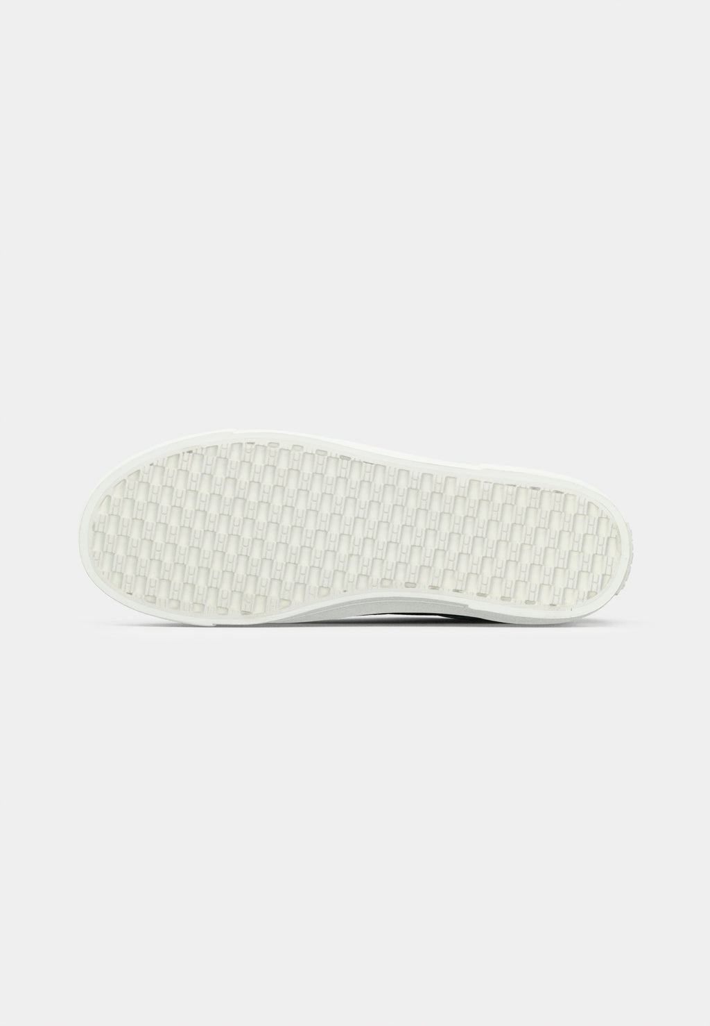 METALLIC LOGO PLATFORM TRAINERS WITH LEATHER - Trainers - black/ancient white