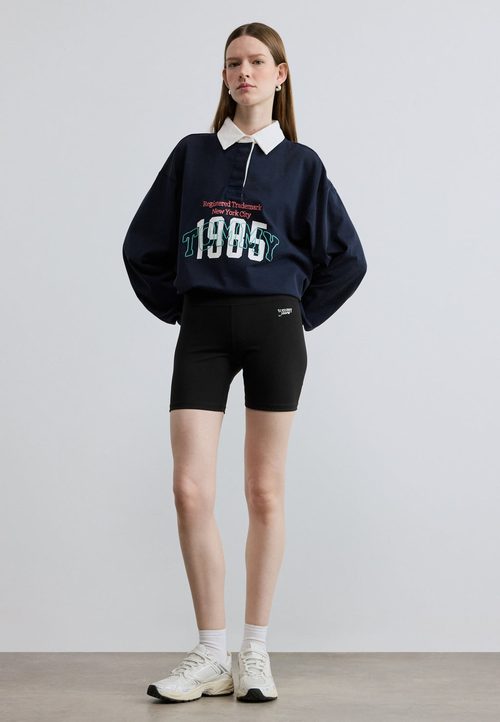 ATHLEISURE INTERLOCK KNIT CYCLE SHORTS - Leggings - Trousers - black