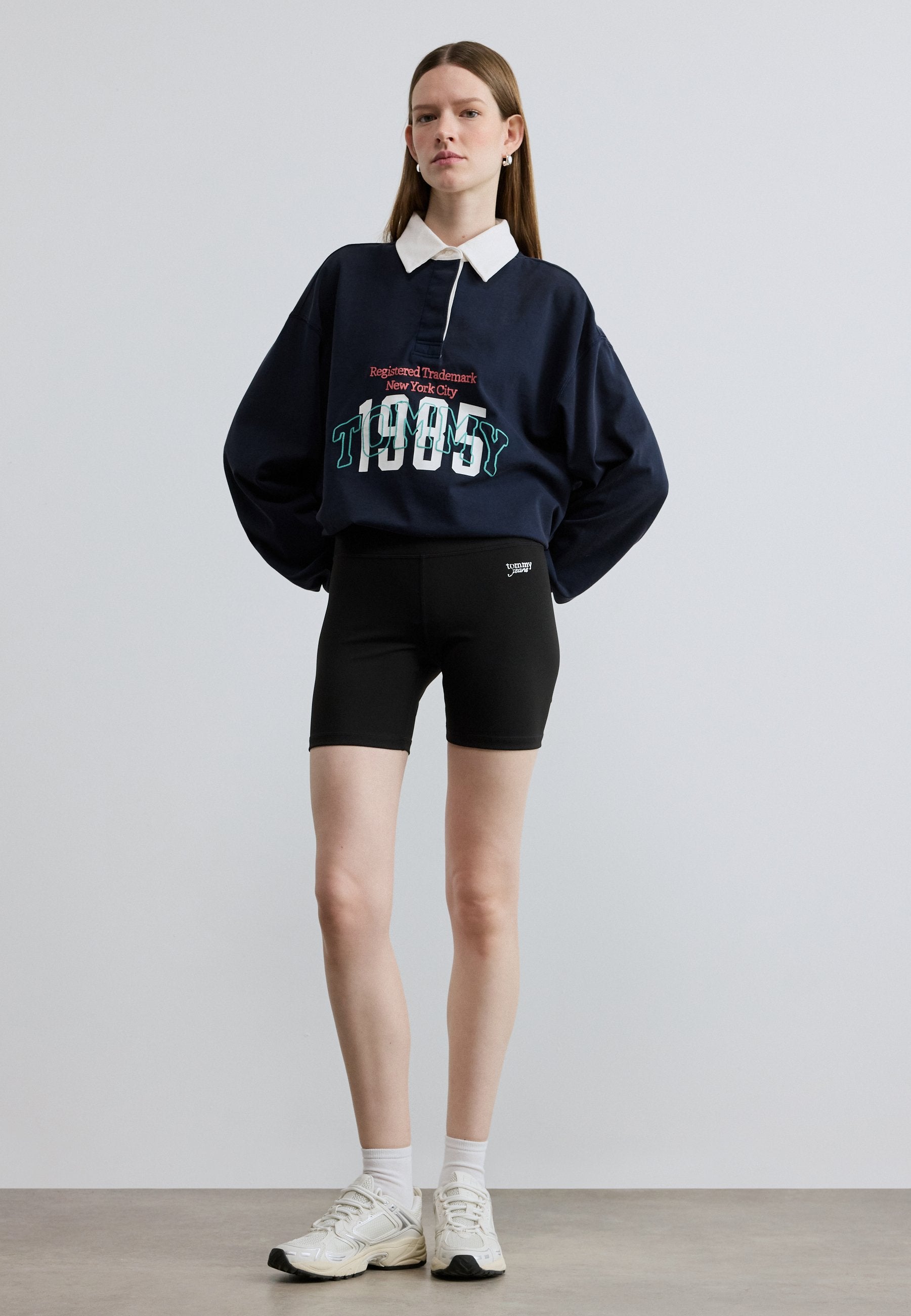ATHLEISURE INTERLOCK KNIT CYCLE SHORTS - Leggings - Trousers - black