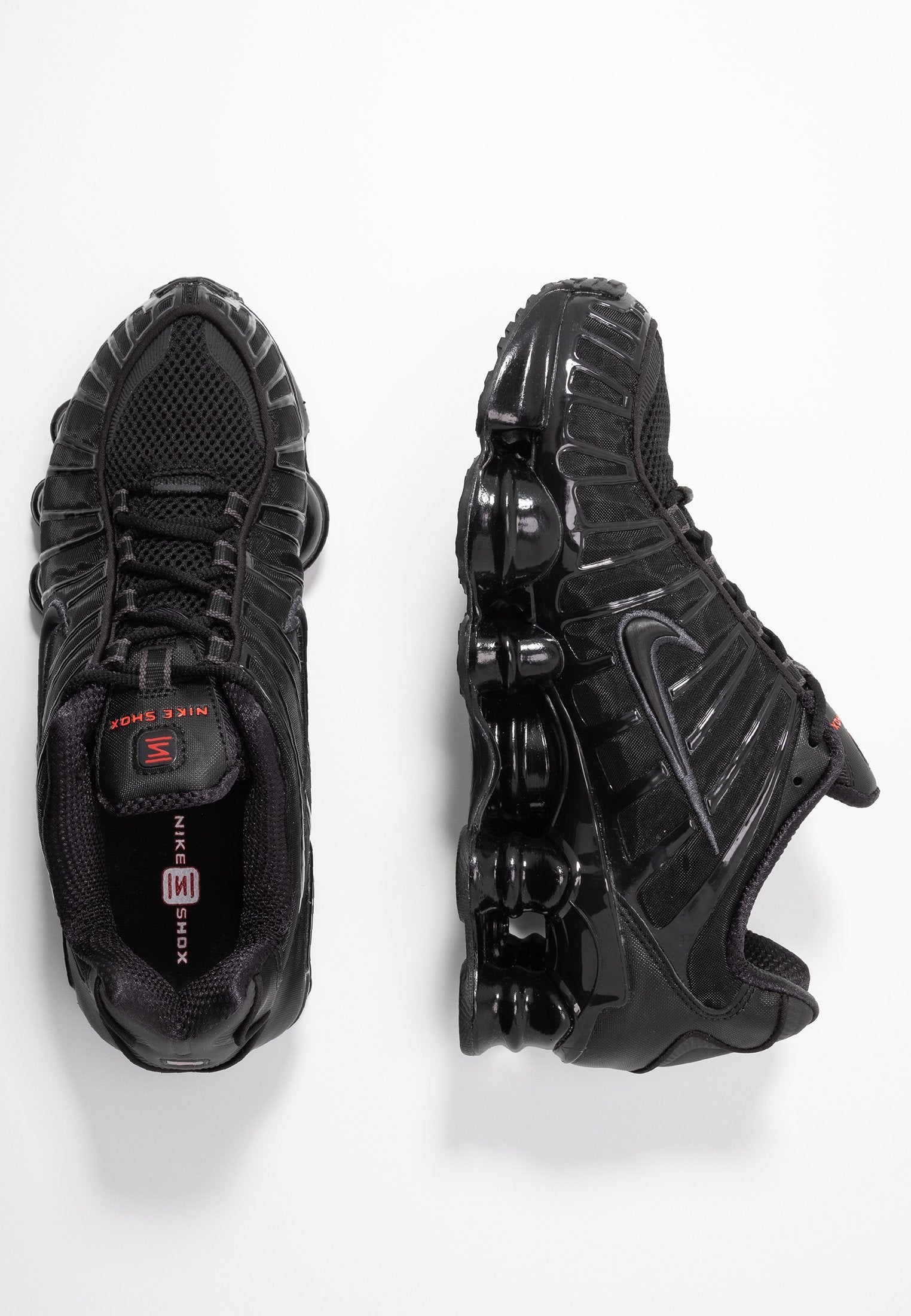 SHOX TL - Antrenman Ayakkabısı - siyah/siyah metalik hematit/max turuncu