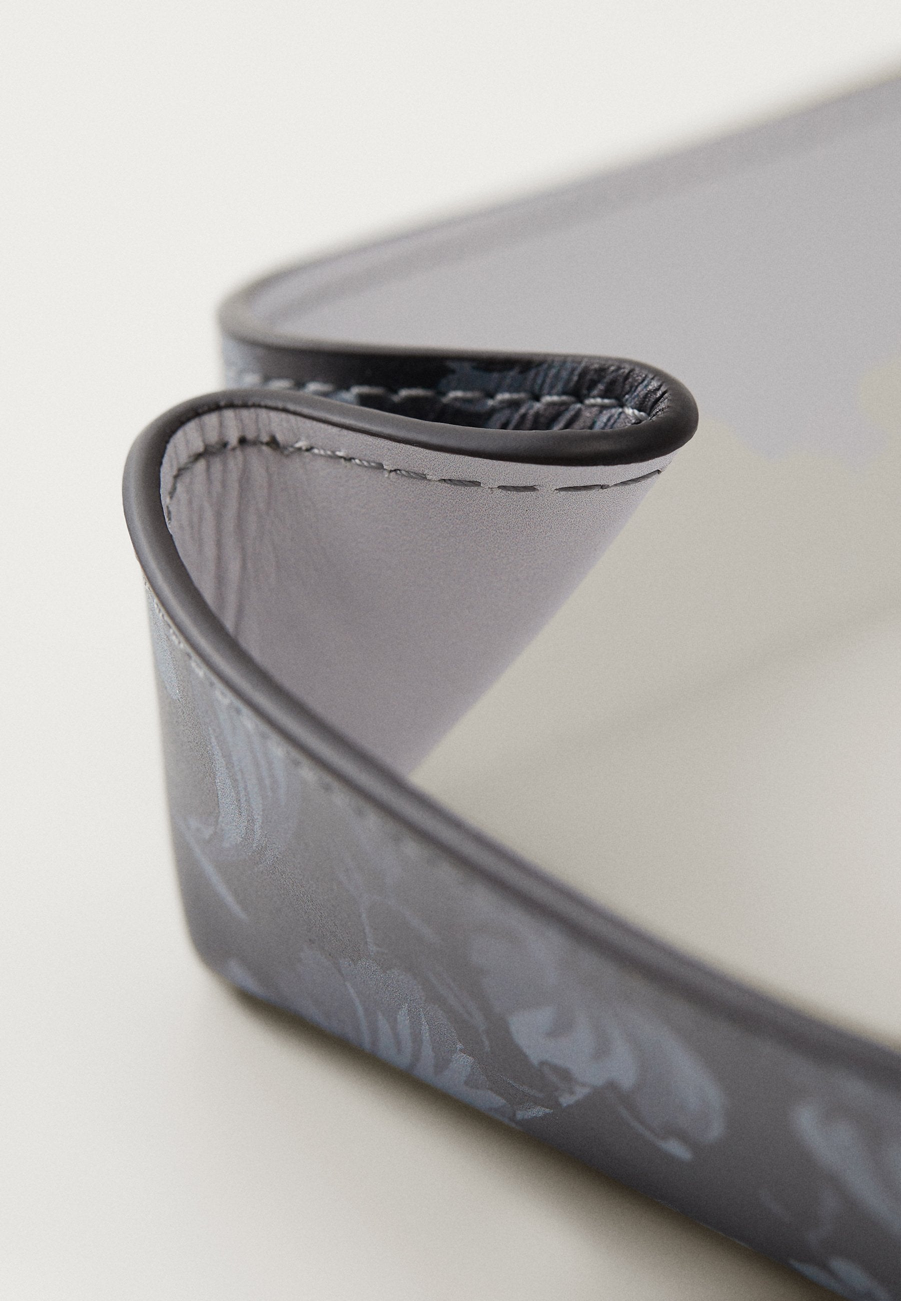 DECORATIVE ITEMS BAROCCO - Tray - anthracite