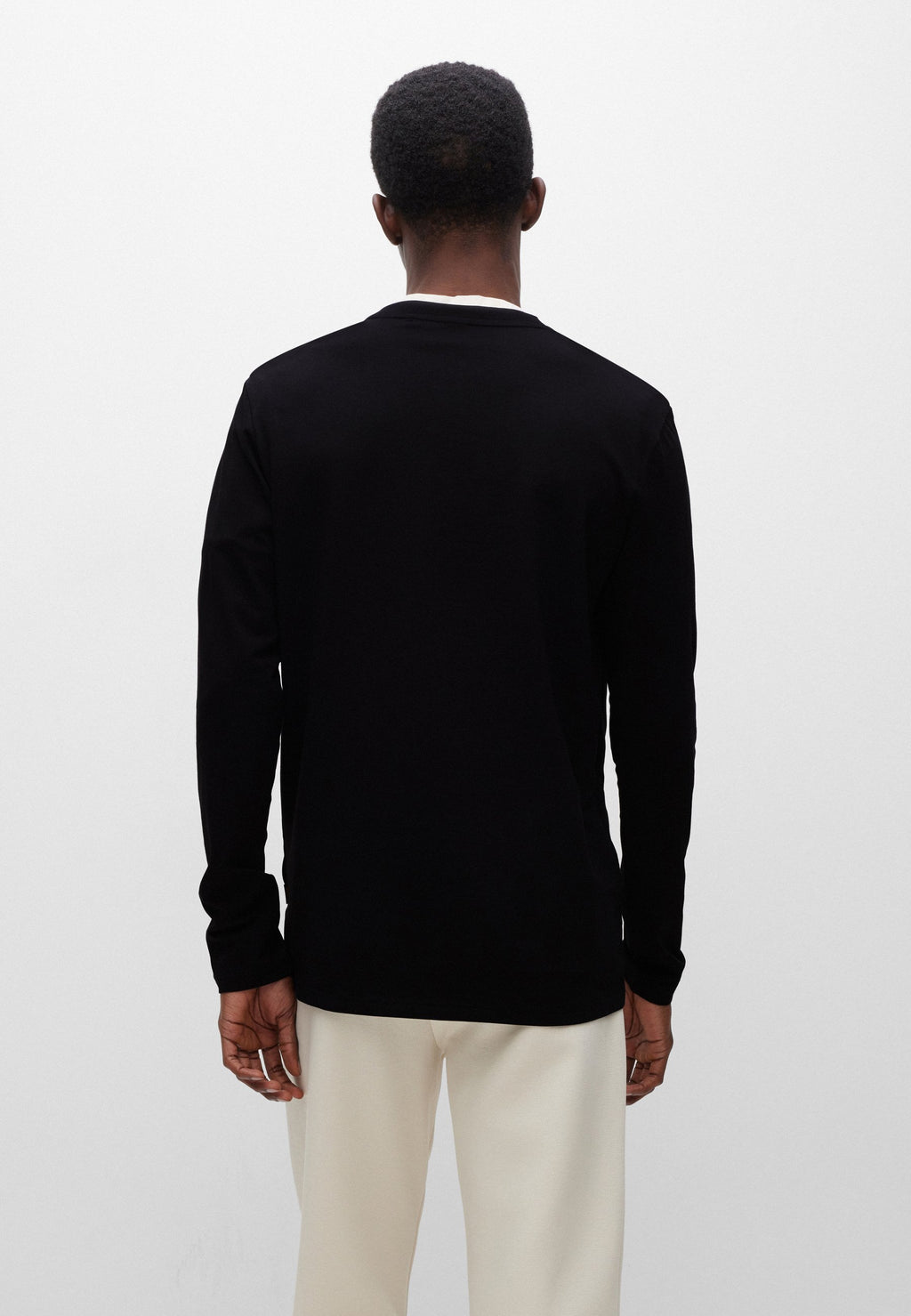 CHARK - Long sleeved top - black