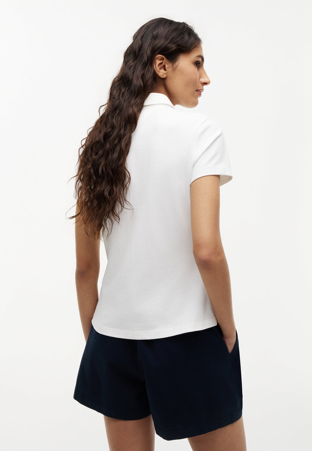 BUTTON DOWN - Button-down blouse - ecru