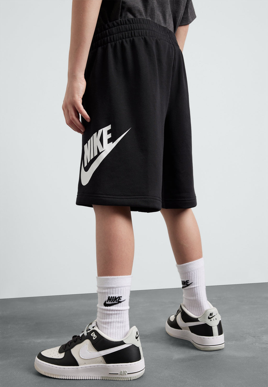 CLUB UNISEX - Tracksuit bottoms - black/white
