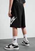 CLUB UNISEX - Tracksuit bottoms - black/white