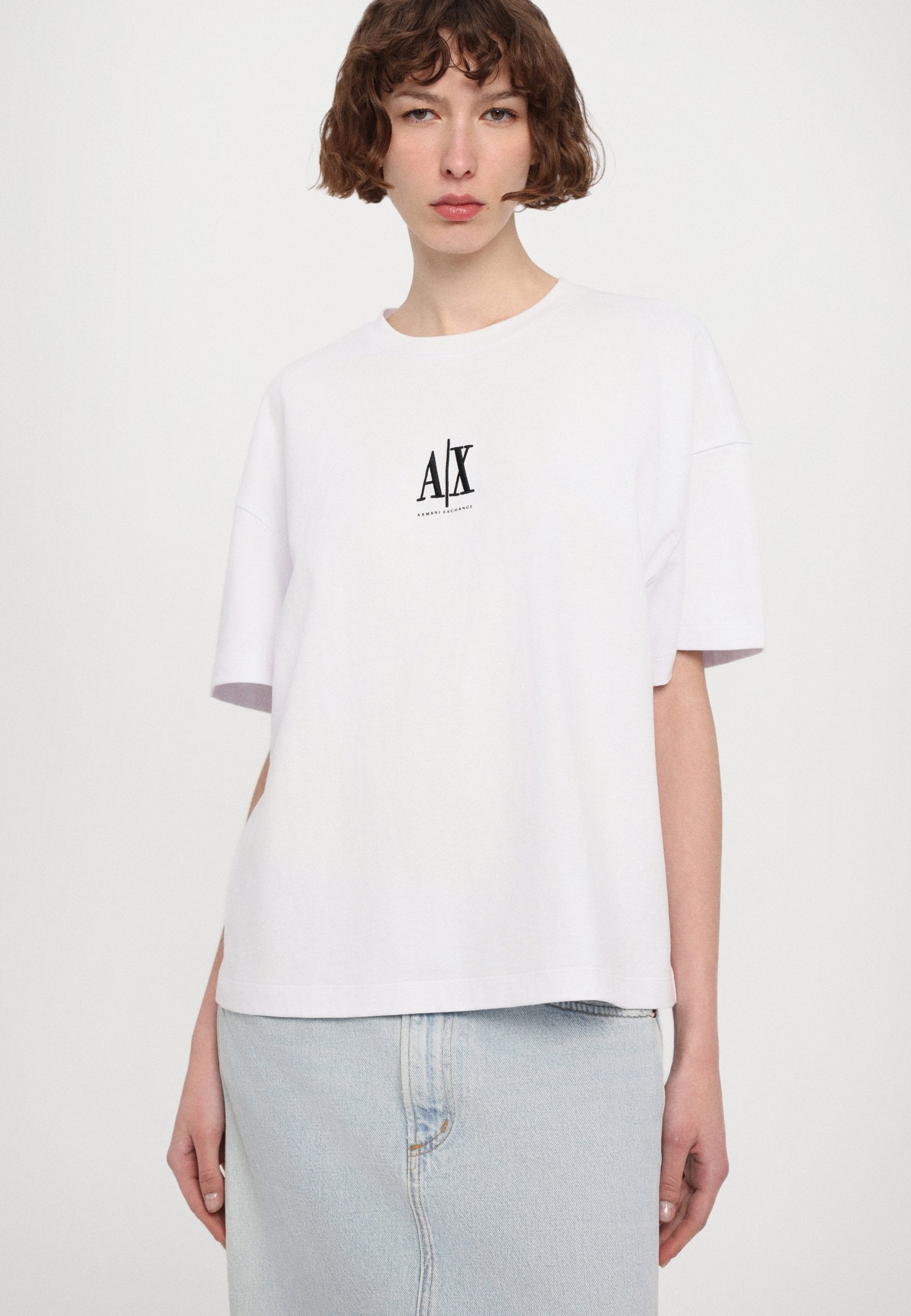 Print T-shirt - optic white