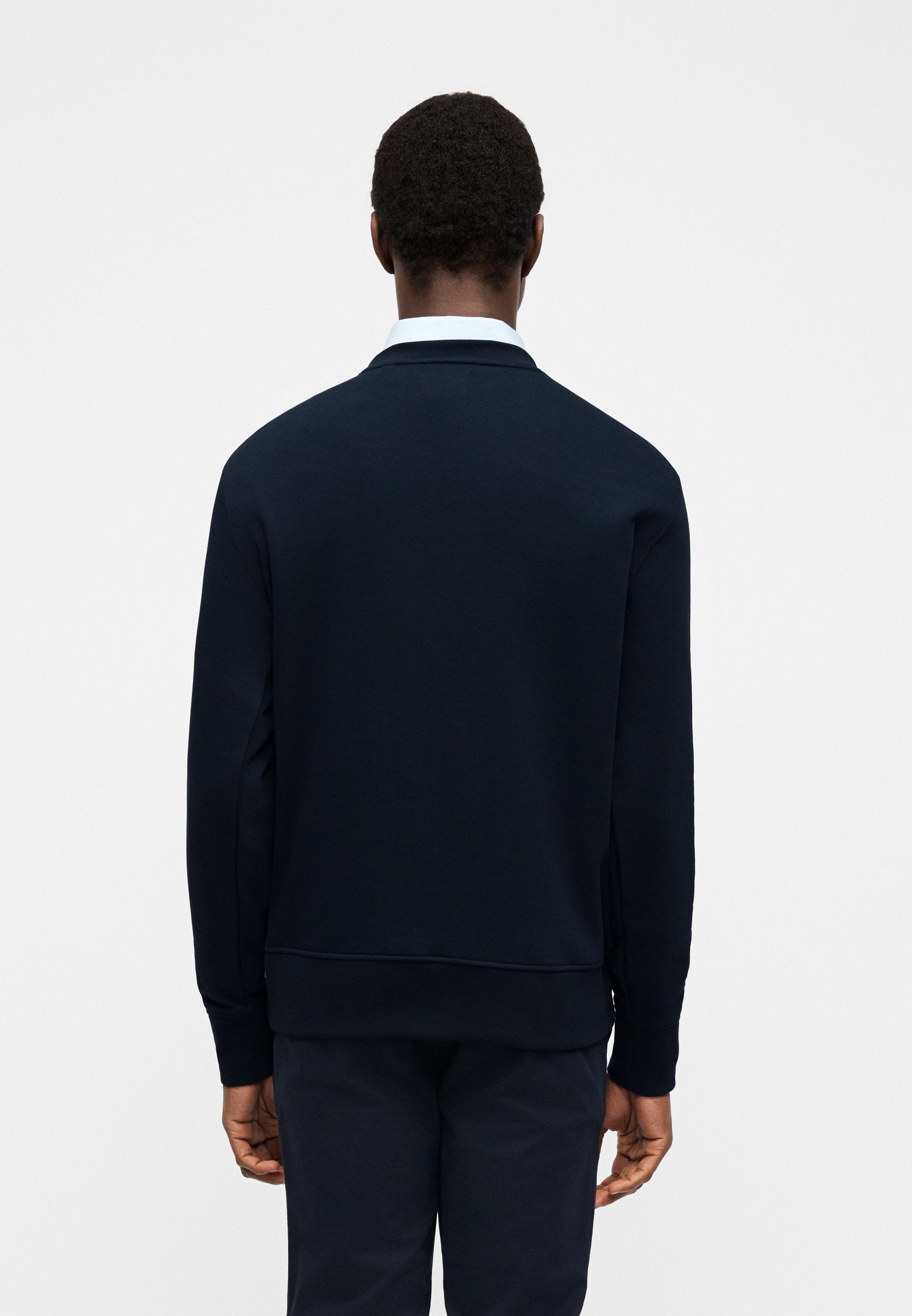 GRAPHIC CREW NECK - Sweatshirt - evening blue