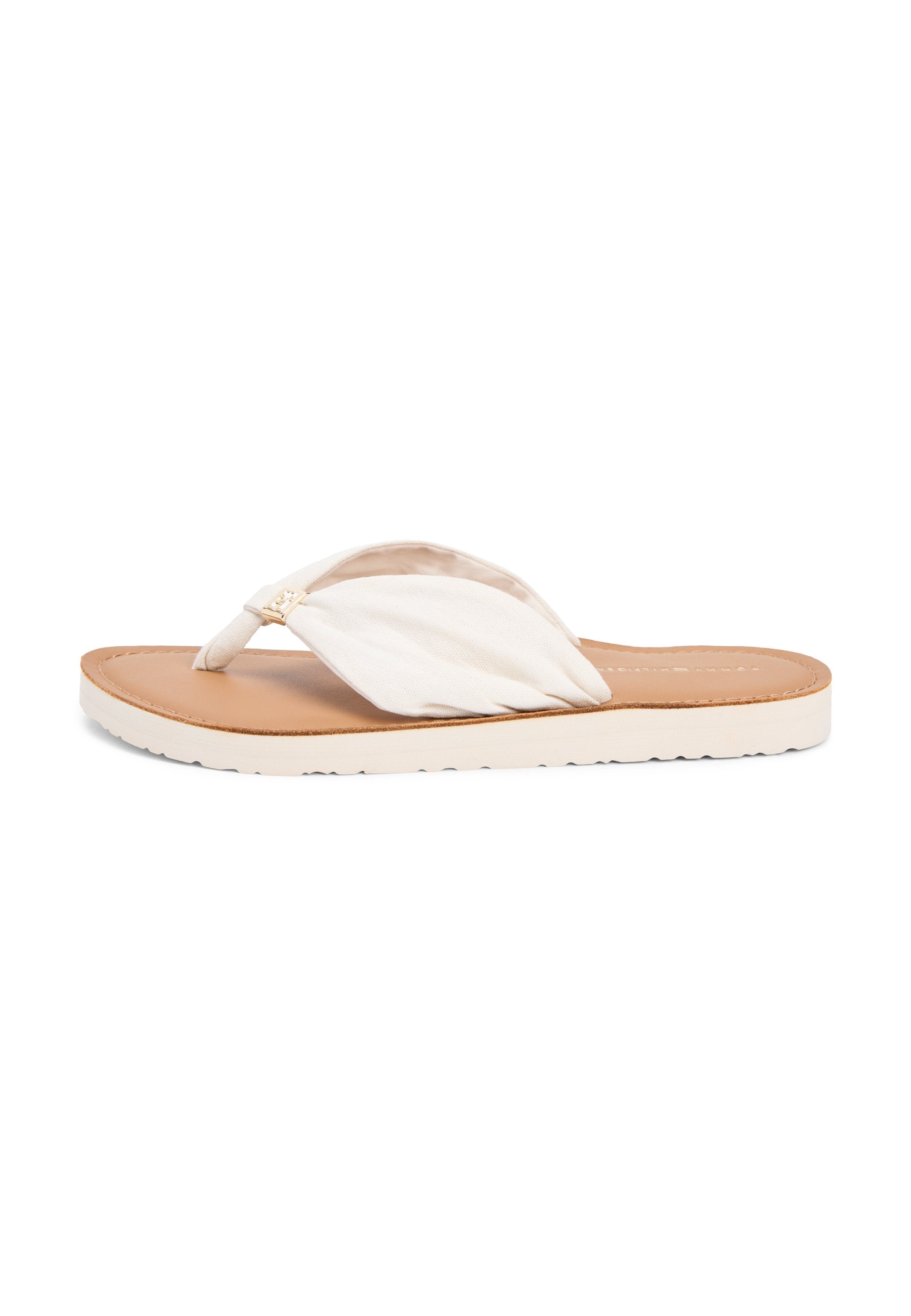 SUMMER - T-bar sandals - soft cream
