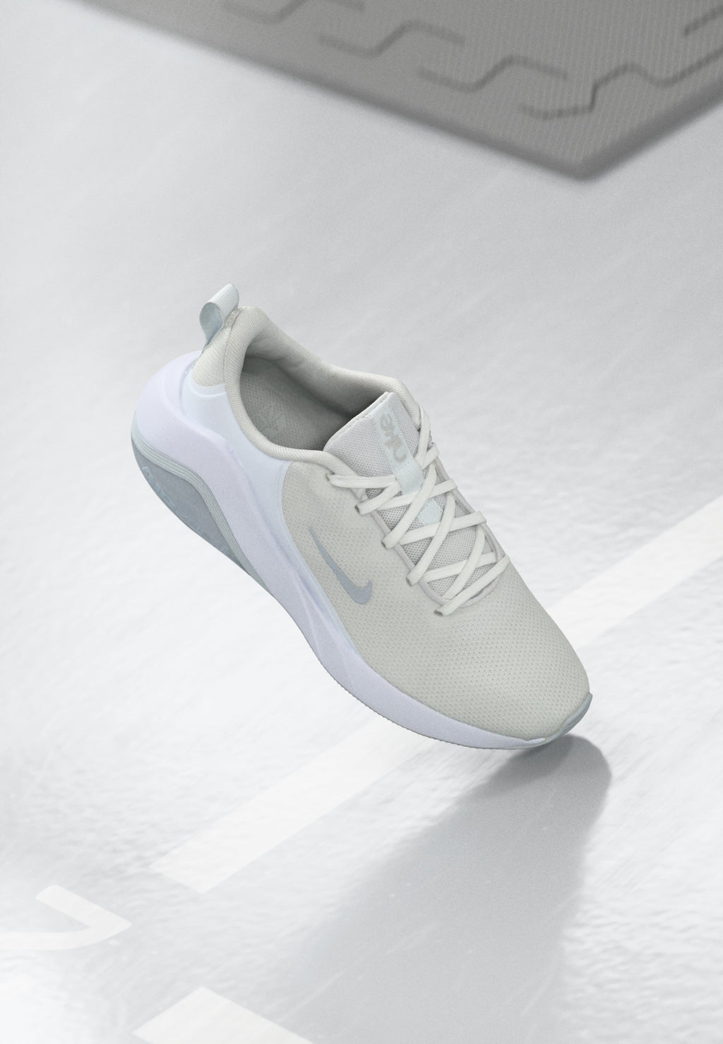 AIR ZOOM BELLA - Training shoe - white/pure platinum-coloured/white