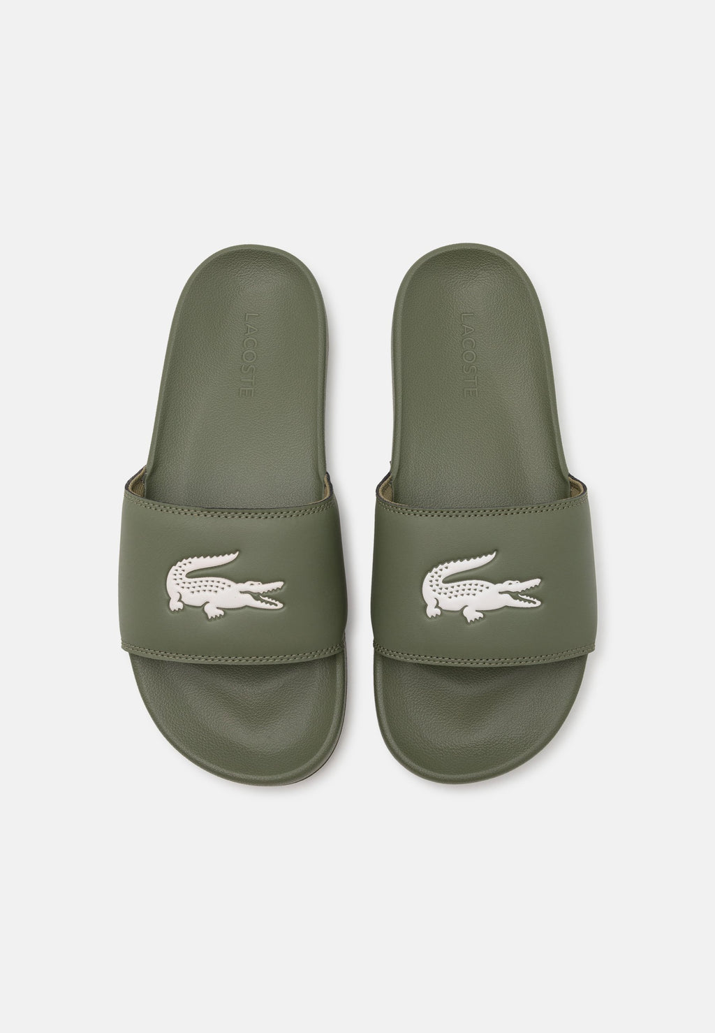 SERVE SLIDE 125 - Mules - khaki/white
