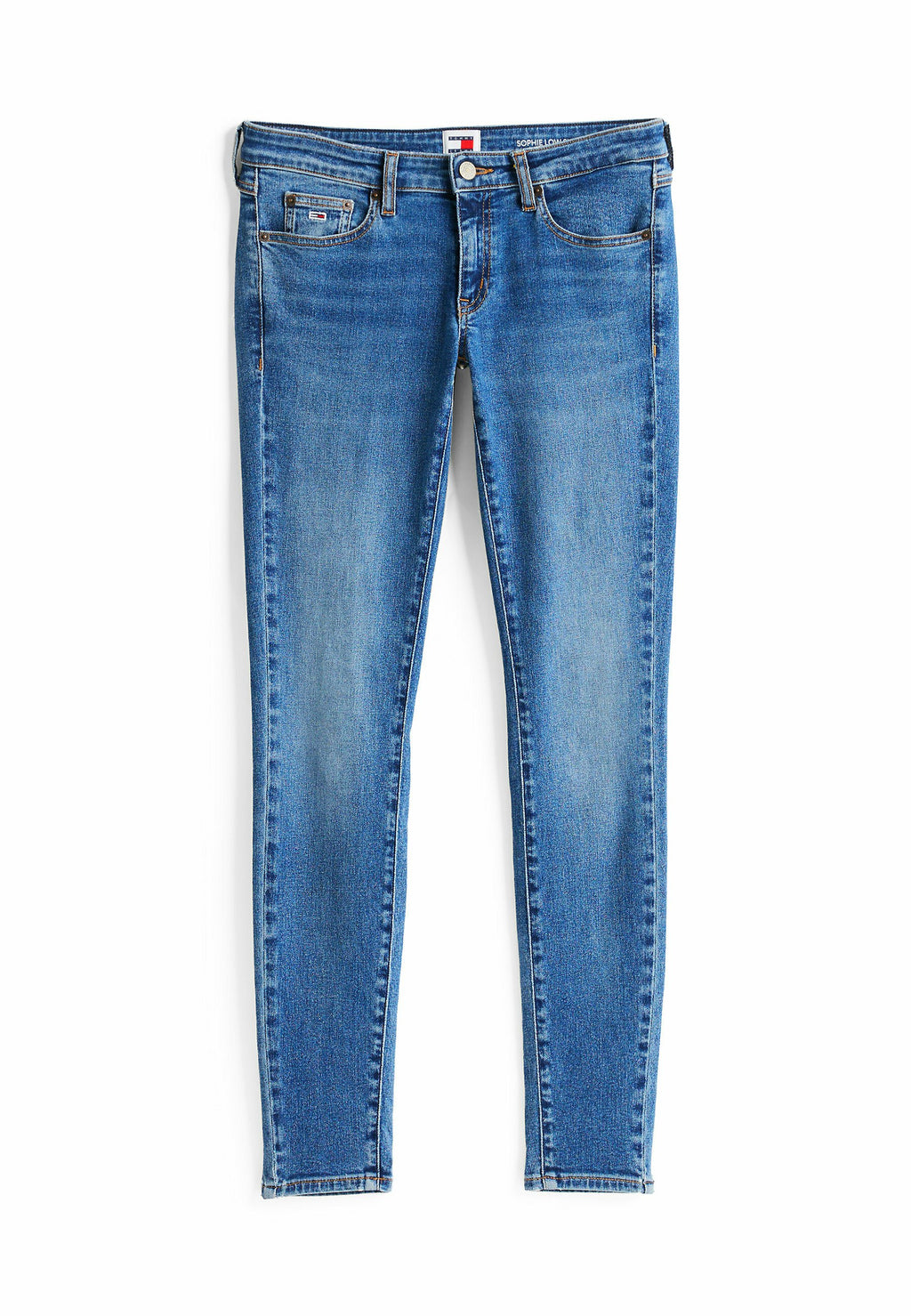 LIGHTWEIGHT LOW RISE SKINNY JEANS - Jeans Skinny Fit - denim medium