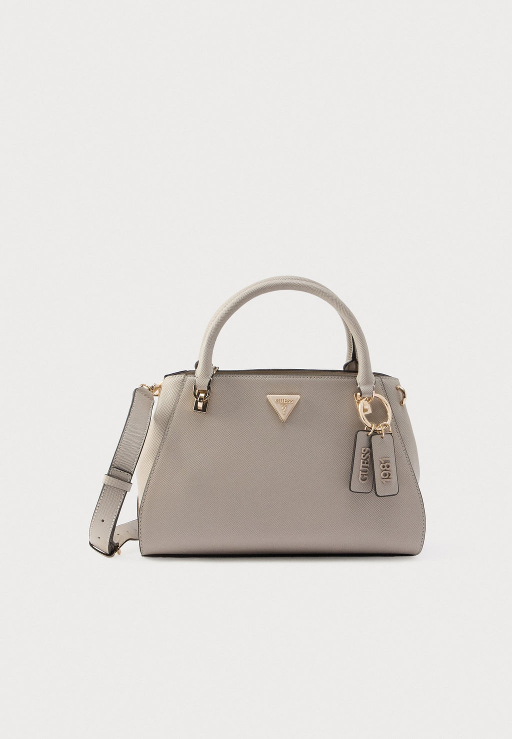 NOELLE LUXURY SATCHEL - Handbag - taupe