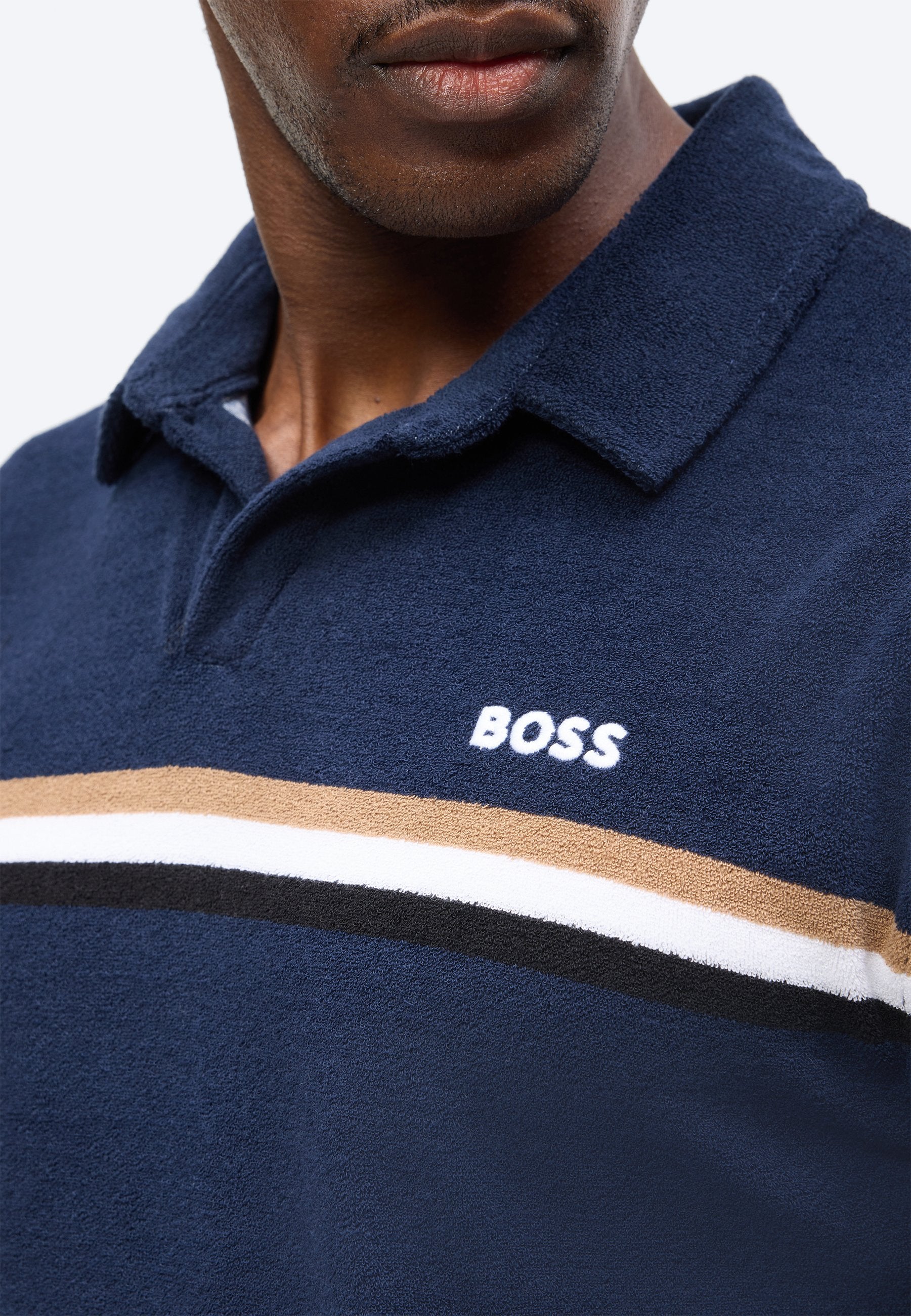 ICONIC POLO SHIRT - Beach accessory - navy