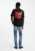 DERLYNS - Print T-shirt - black