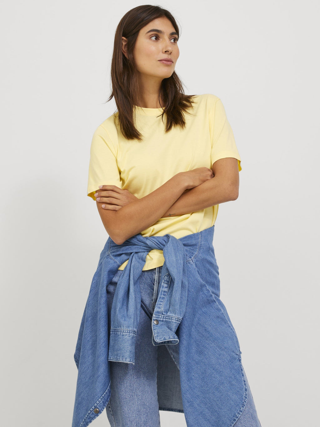 JXANNA EVERY TEE - Basic T-shirt - sunlight