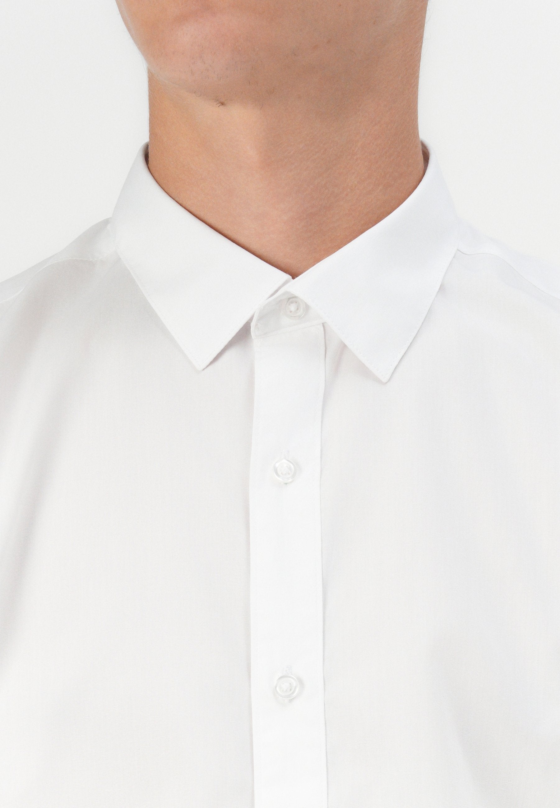 Slim Fit - Shirt - white