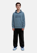 Hoodie - blau
