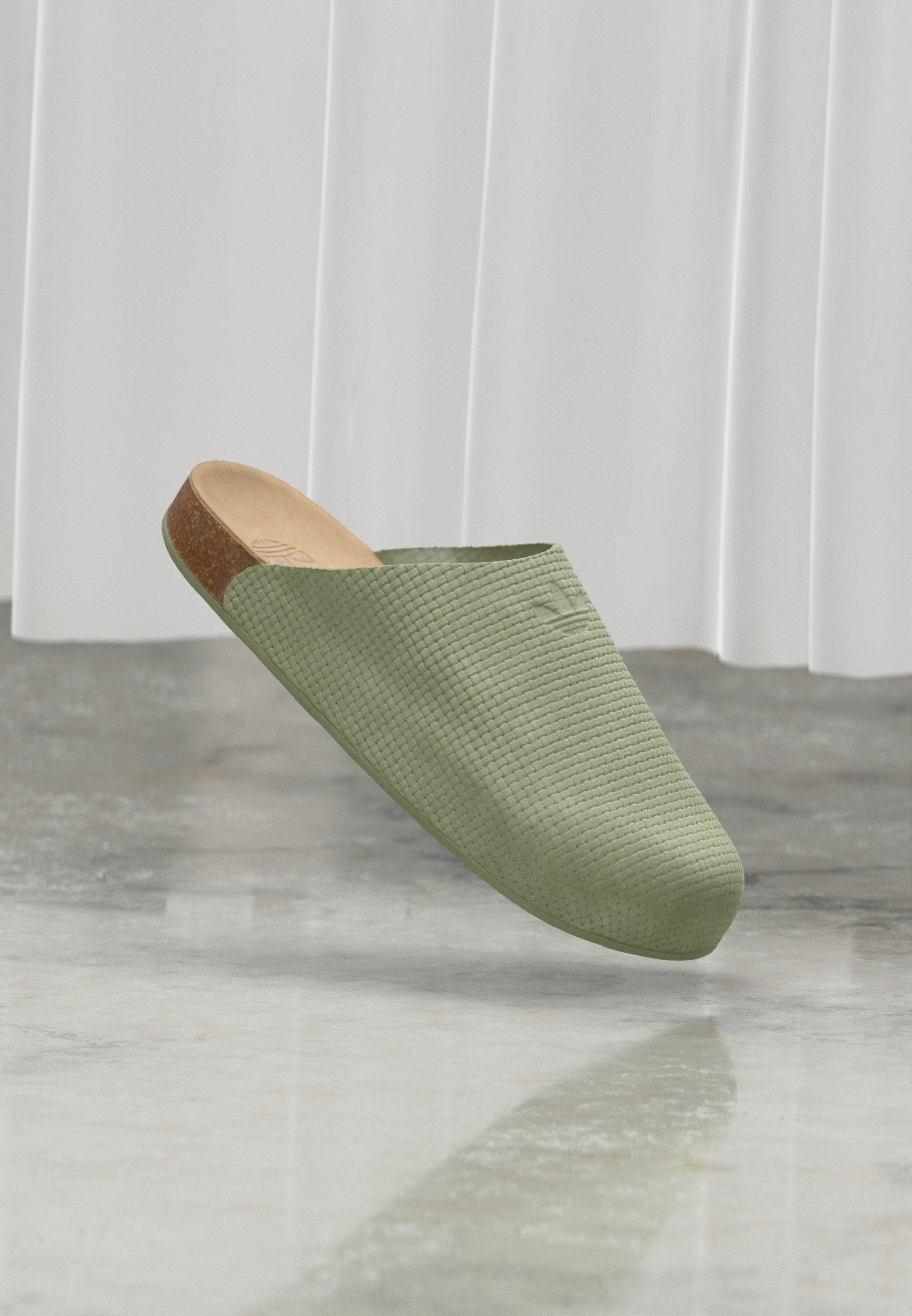 ADIMULE UNISEXE - Sabots - vert tente/carton