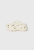 CAGED - Heeled mules - chalk