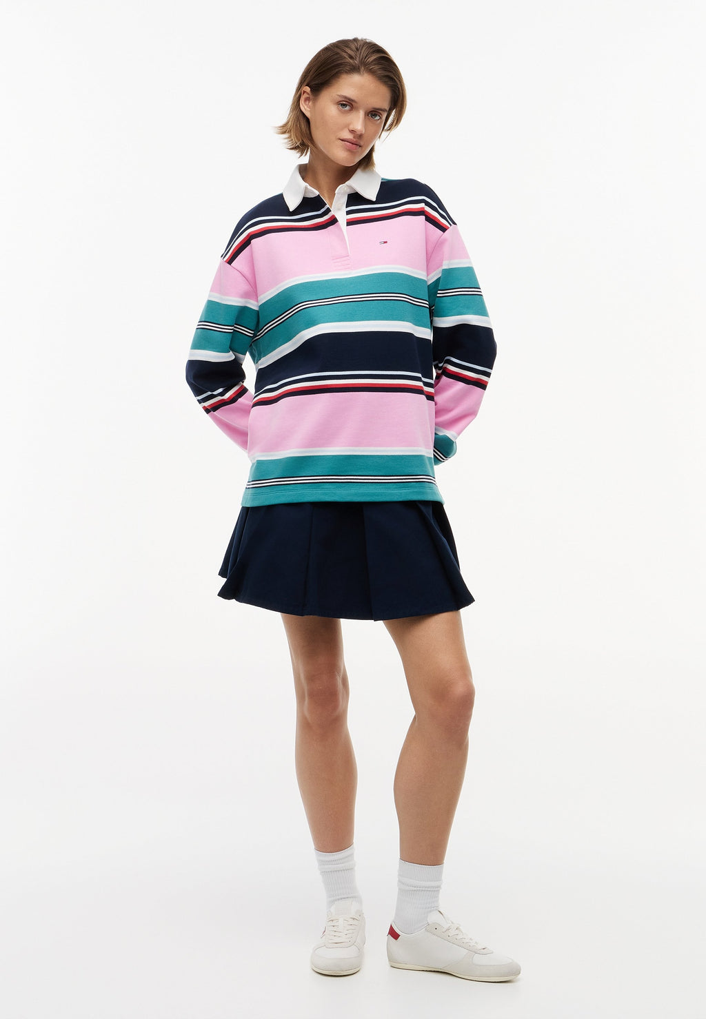 Sweatshirt - pink daisy/multi-colored