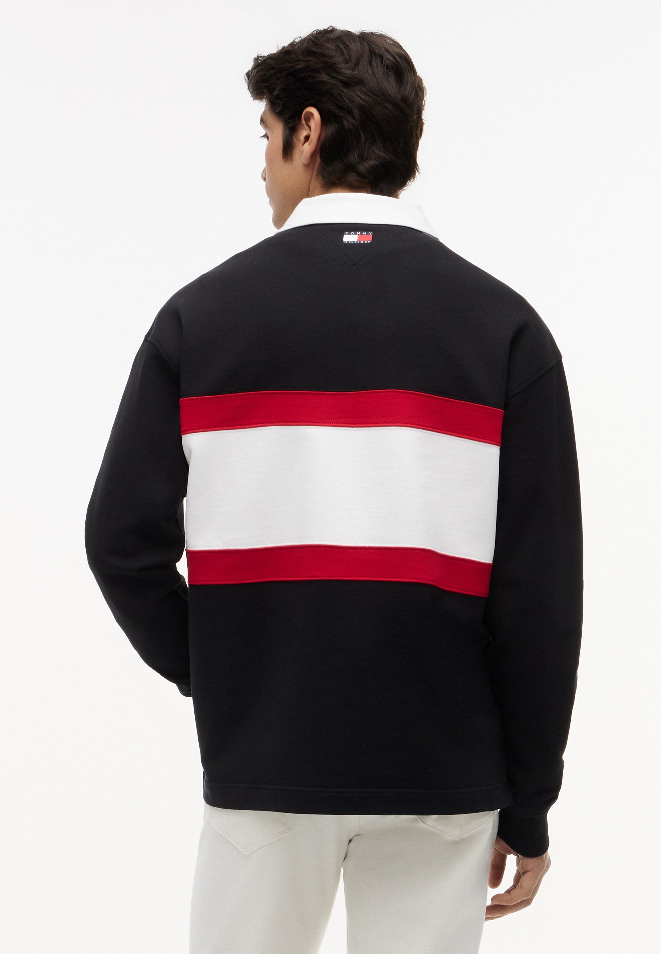 TH X CADILLAC FORMULA 1 TEAM LS PANELLED RUGBY UNISEX - Sweatshirt - black