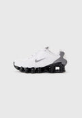 SHOX UNISEX - Trainers - white/cool grey/black/silver-coloured