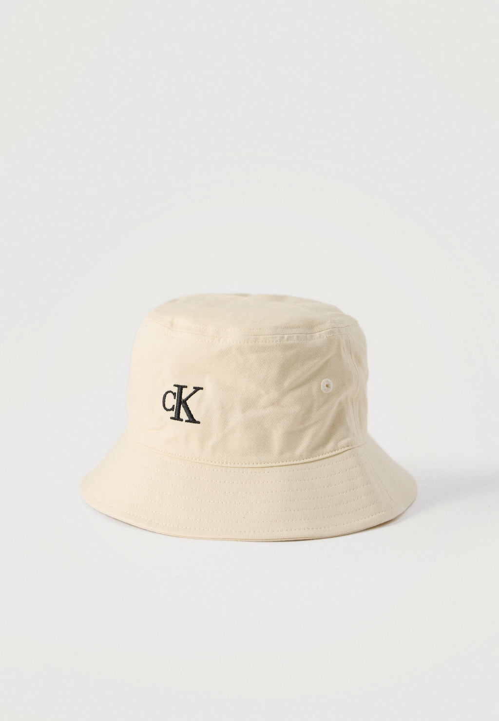 SMALL MONOGRAM BUCKET UNISEX - Hat - bone white