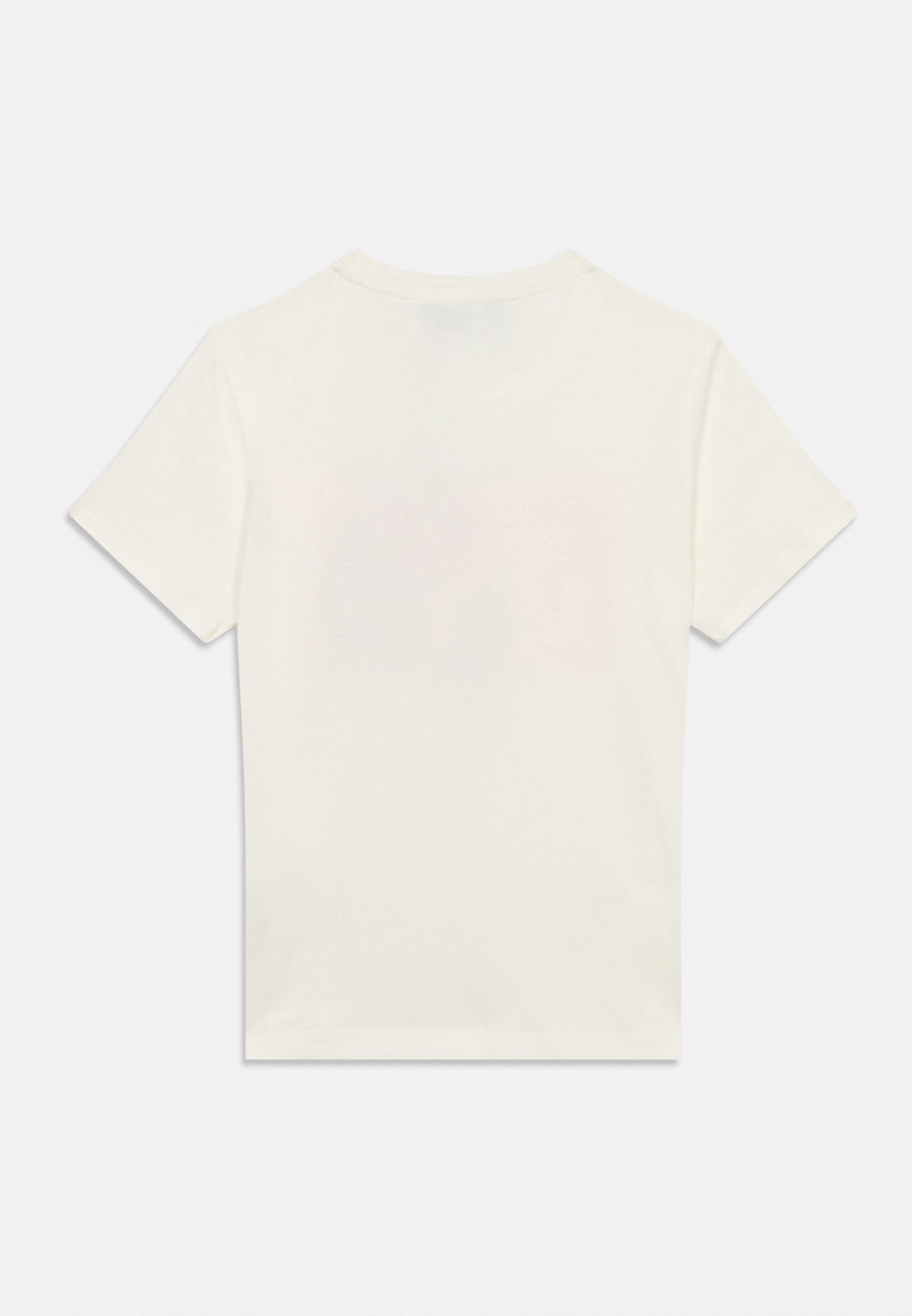 CONTRAST LOGO UNISEX - Print T-shirt - bianco/rosa