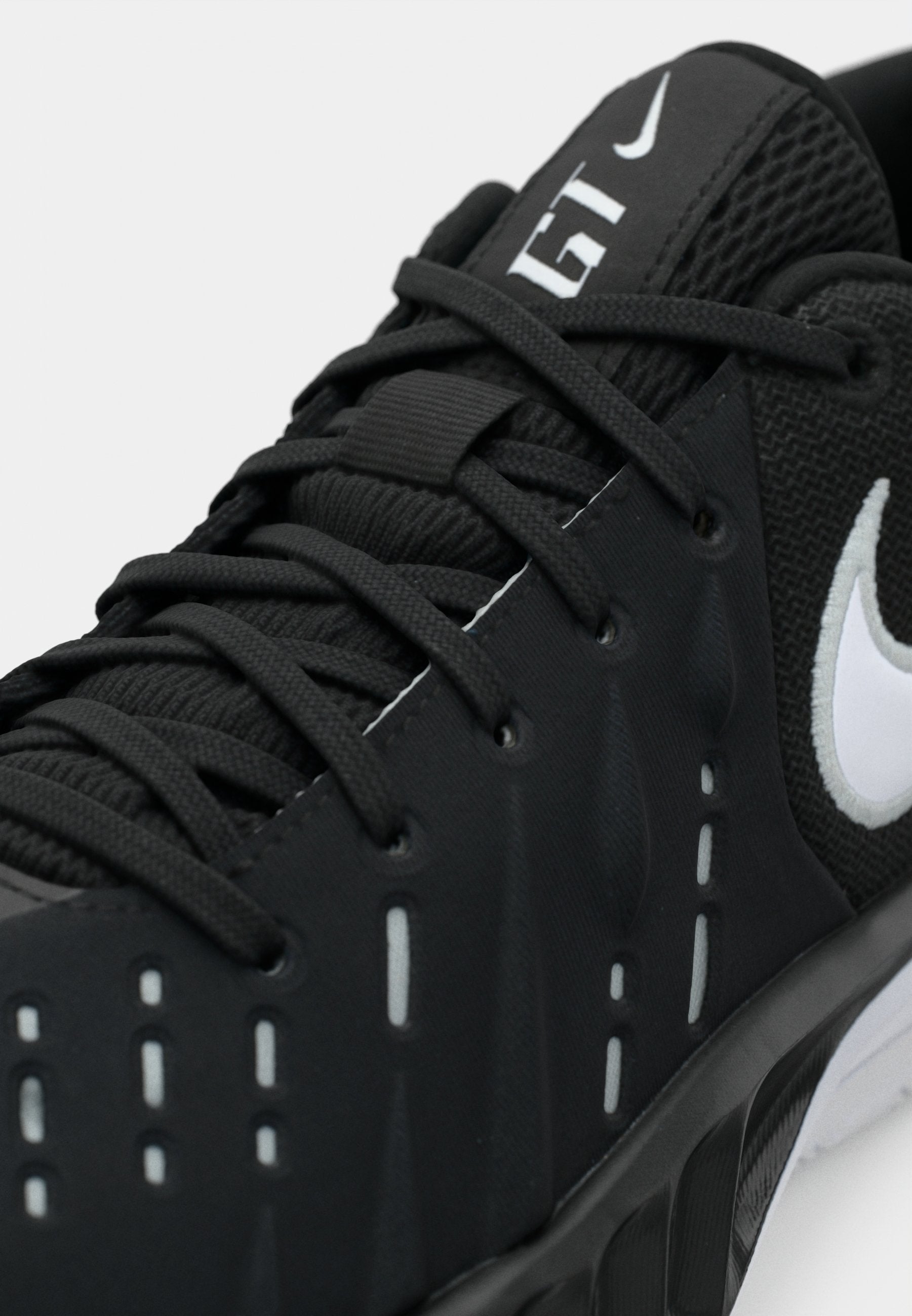 AIR ZOOM GT CUT ACADEMY UNISEX - Basketball shoes - black/white/pure platinum-coloured