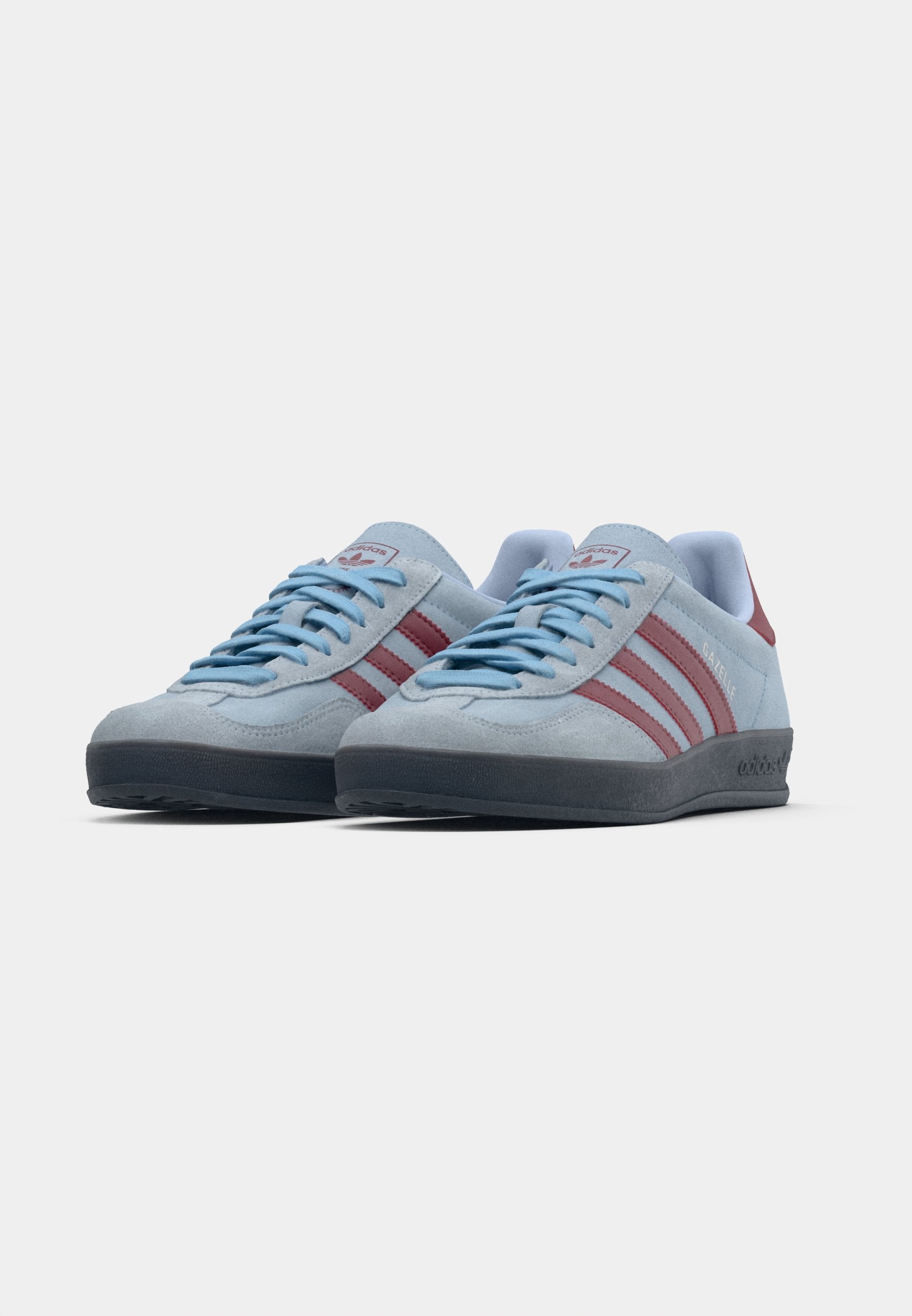 GAZELLE INDOOR UNISEX - Trainers - clear sky/noble maroon/crystal sky
