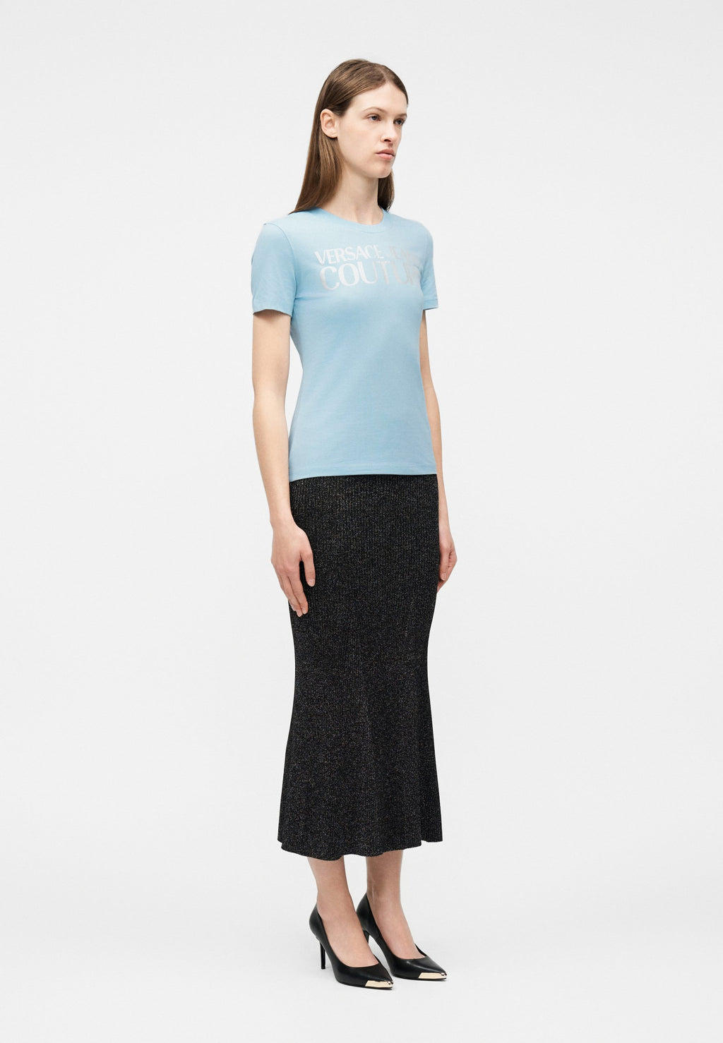 Print T-shirt - dream blue