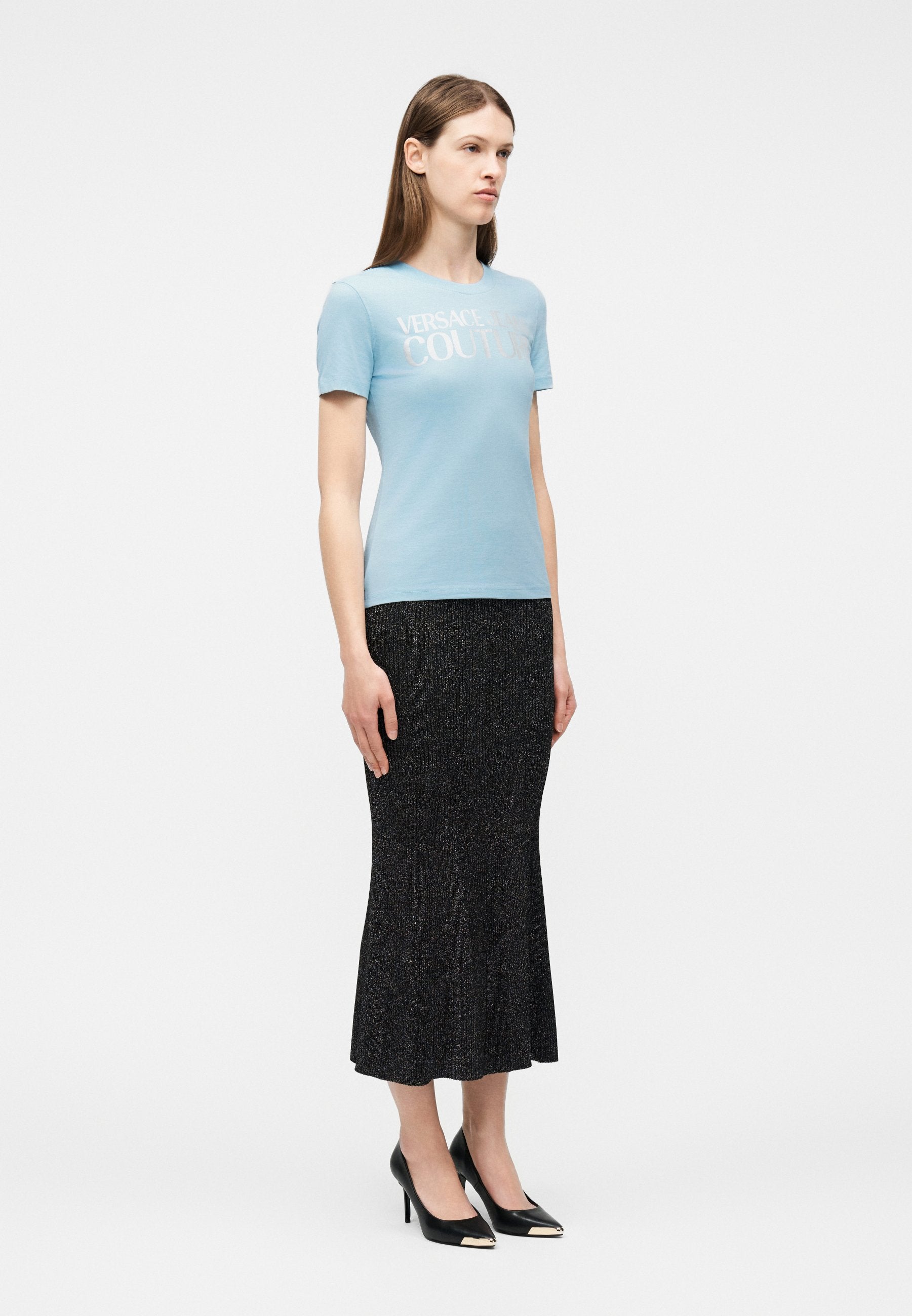Print T-shirt - dream blue