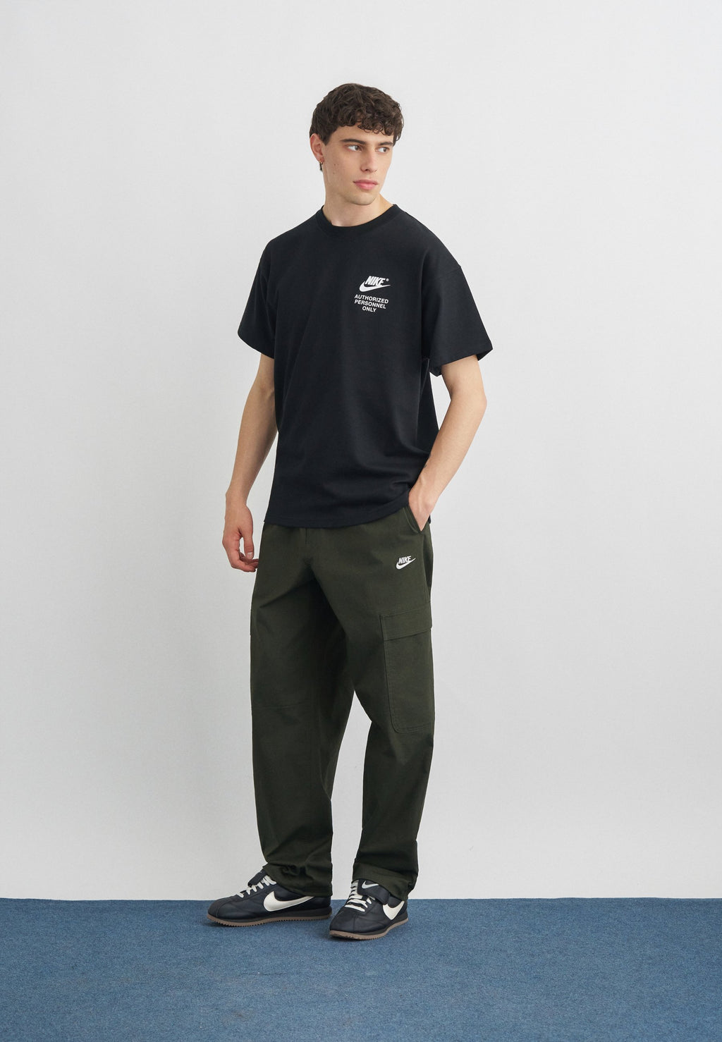 PERSONNEL TEE - Print T-shirt - black