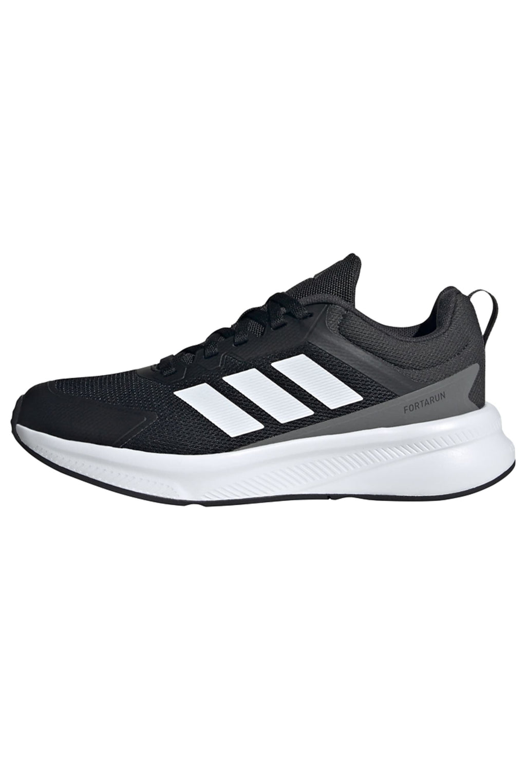 FORTARUN 4.0 UNISEX - Road running shoes - core black/ftwr white/carbon