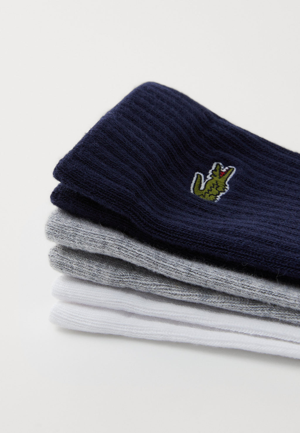 CHAUSSETTES UNISEX LOT DE 3 - Chaussettes - gris/blanc/bleu marine