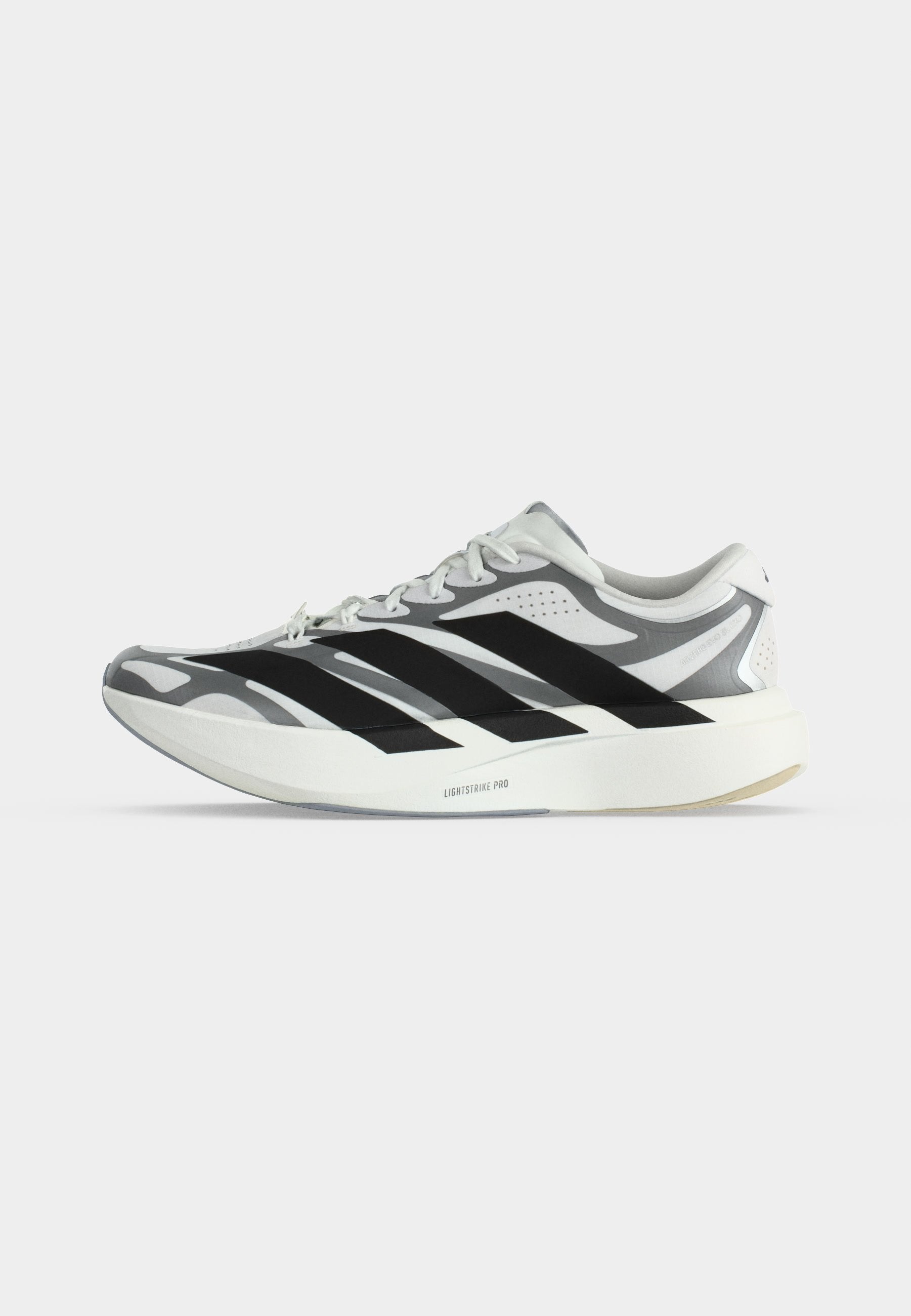 ADIZERO EVO SL EXO M - Trainers - footwear white/core black/iron metallic