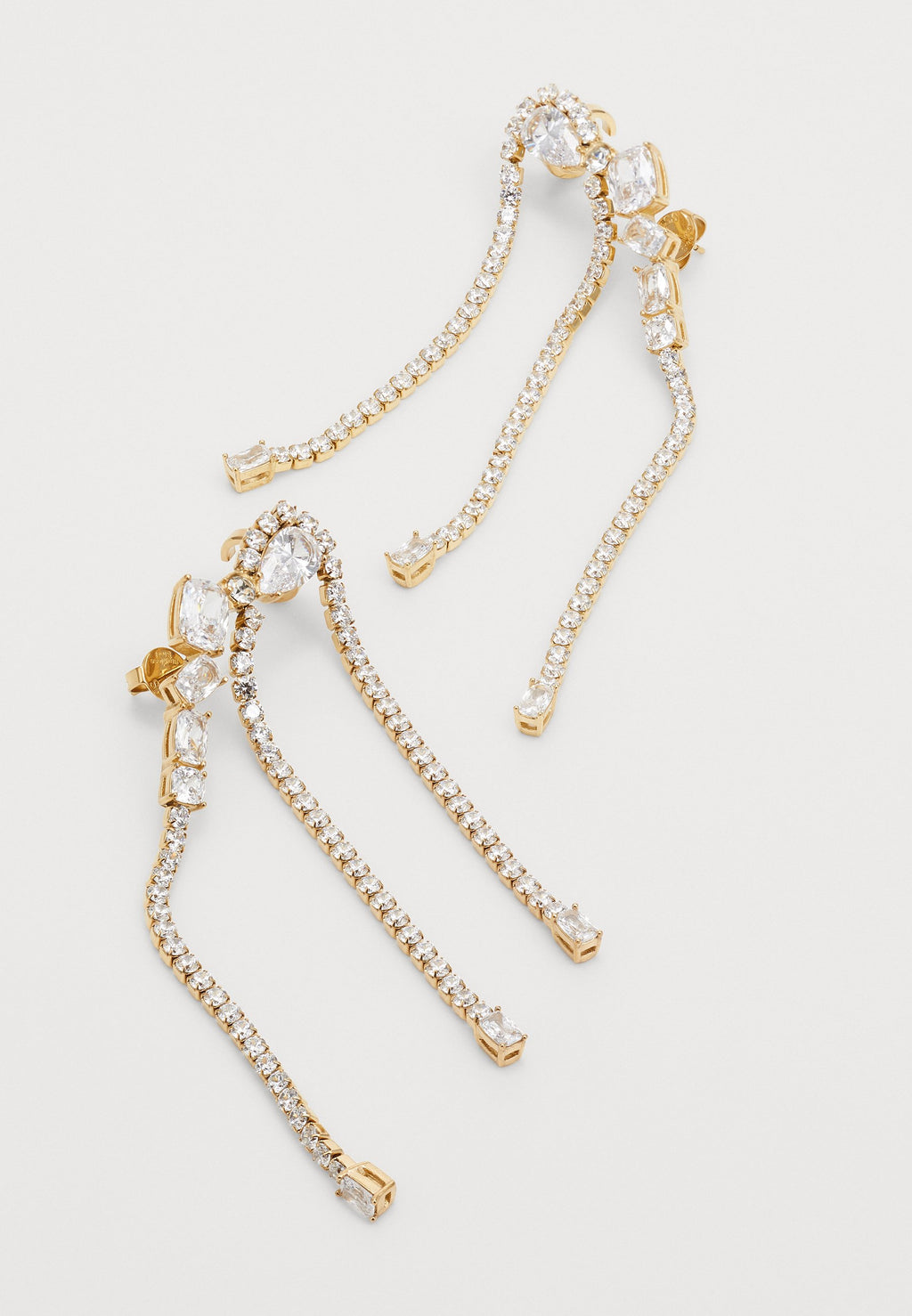 LUSTRE - Boucles d'oreilles - couleur or jaune
