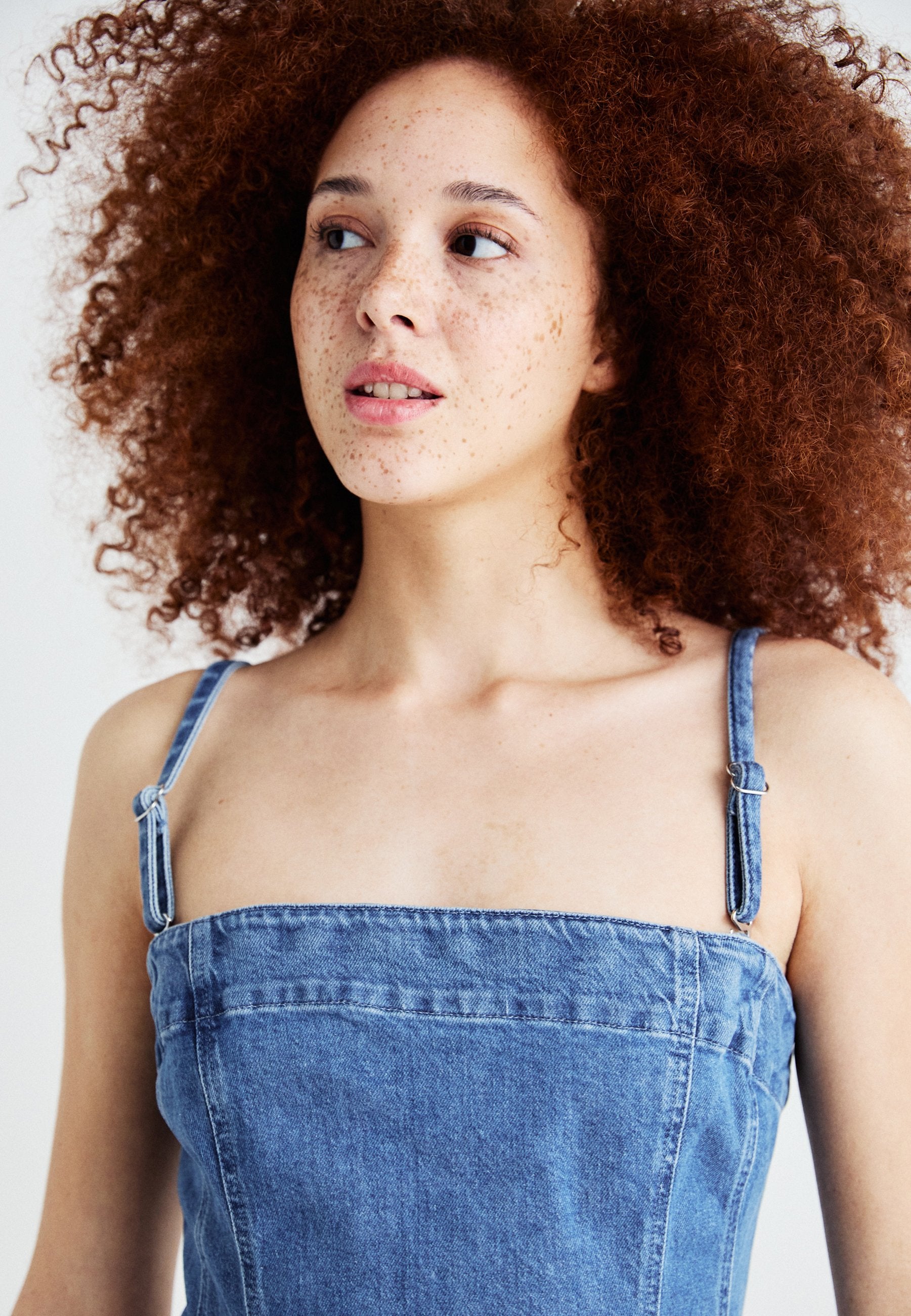 Denim dress - light wash