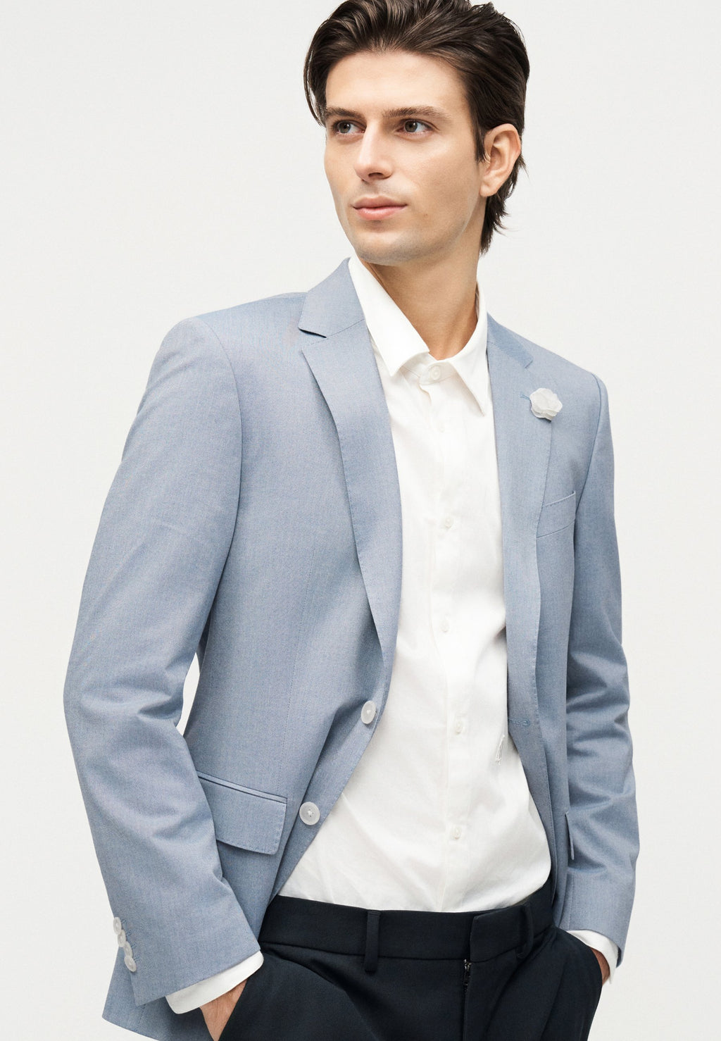Blazer ceket - açık mavi