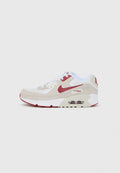 AIR MAX 90 UNISEX - Trainers - white/team crimson/light bone/summit white