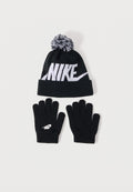 NAN POM BEANIE UNISEX SET - Gloves - black